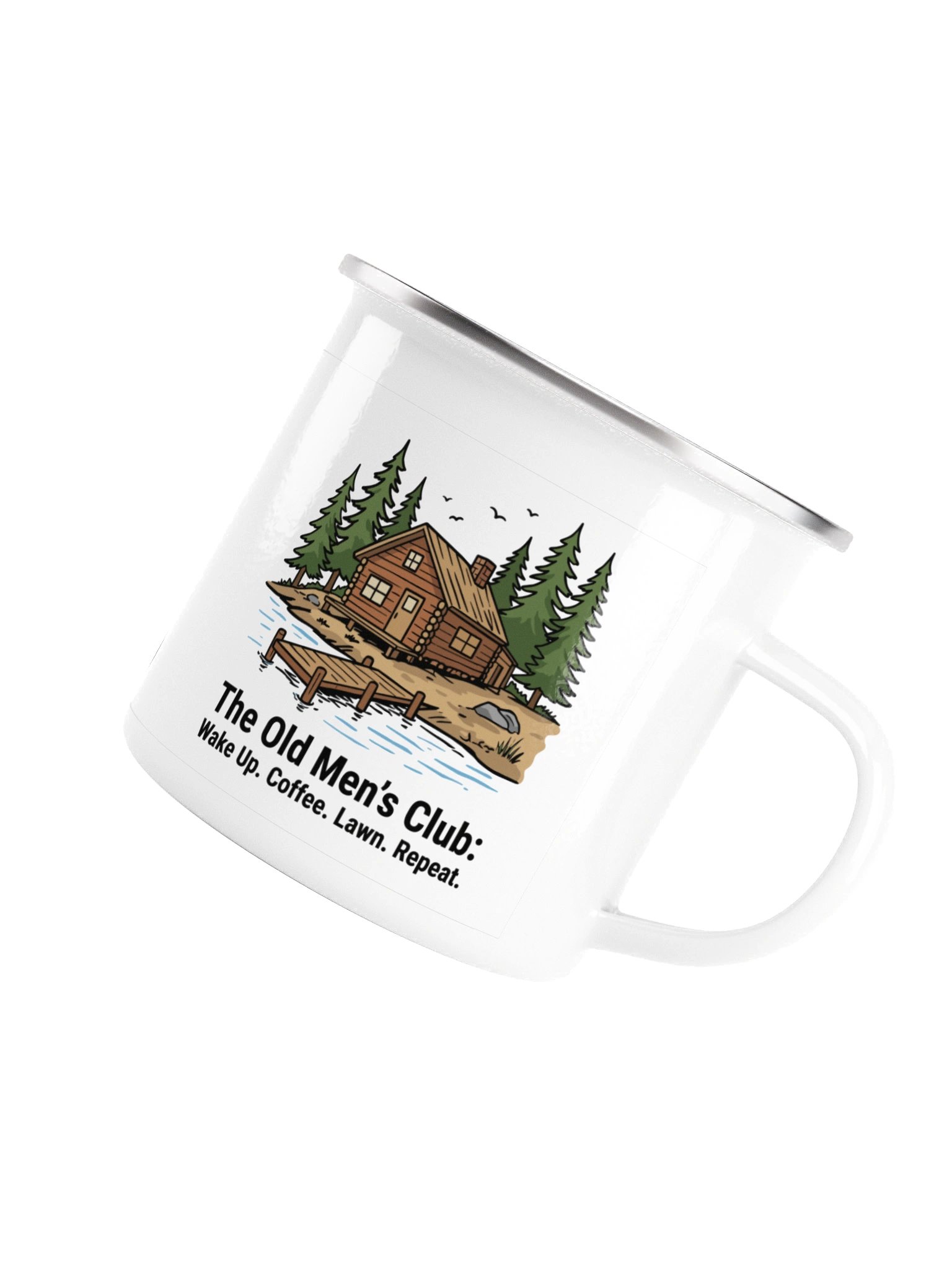 The Official OMC "Log In" Enamel Mug product image (5)