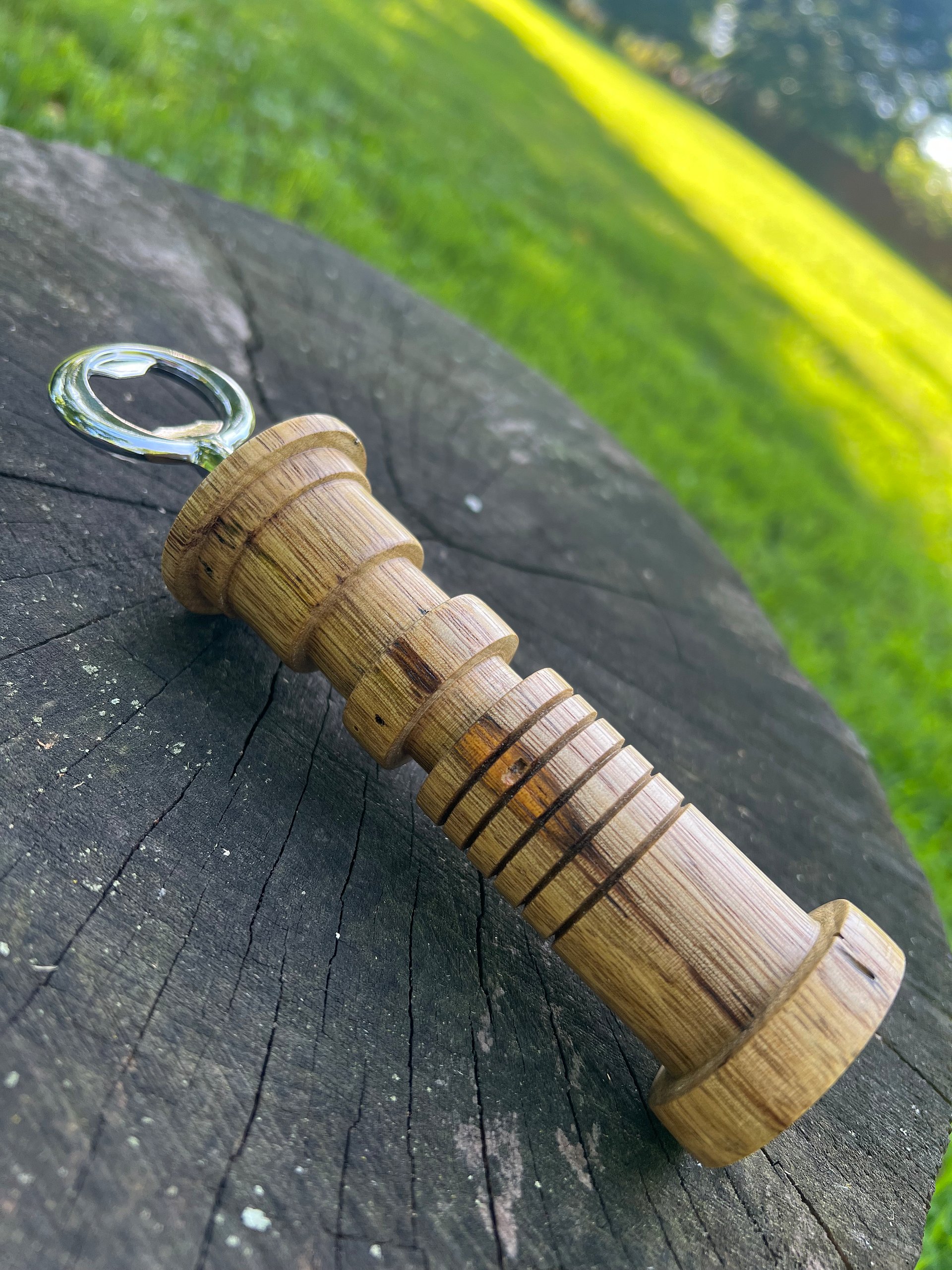Hand-Turned Star Wars Inspired Black Limba Bottle Opener - 2 product image (3)