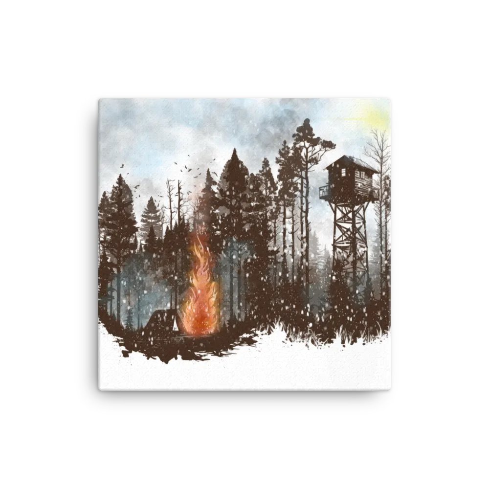 Forest In Winter Wall Art product image (1)