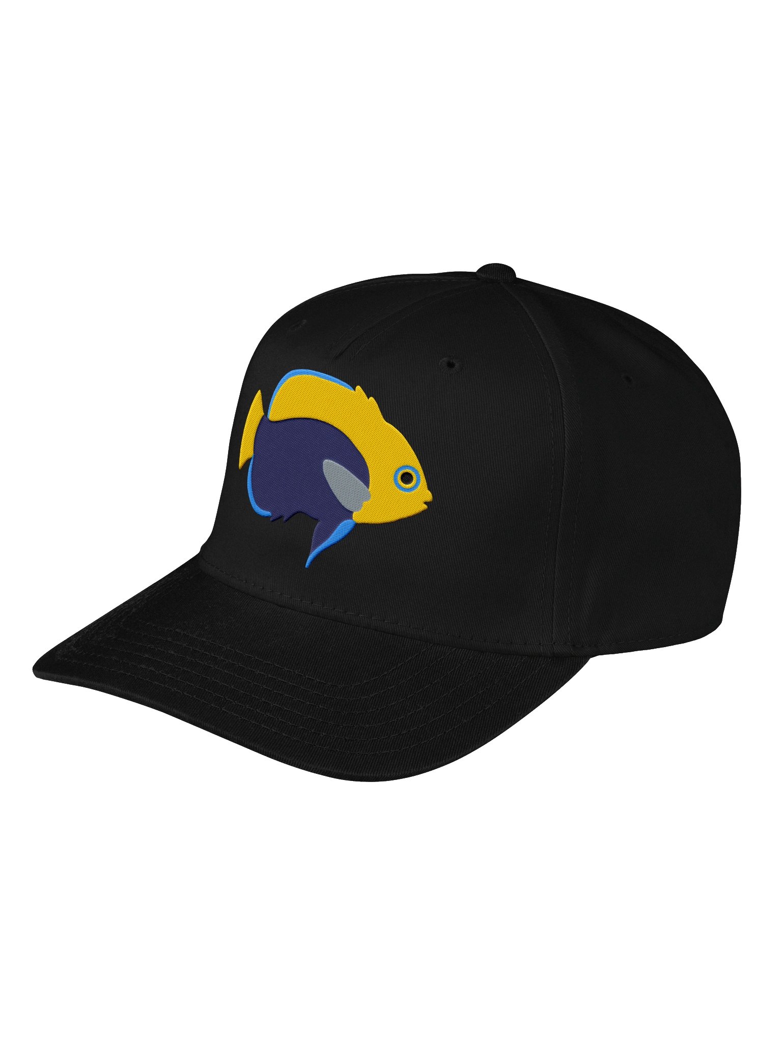 Flameback Angelfish Mid-Profile Baseball Cap (Embroidered) for Reef and Marine Aquarium Lovers product image (5)