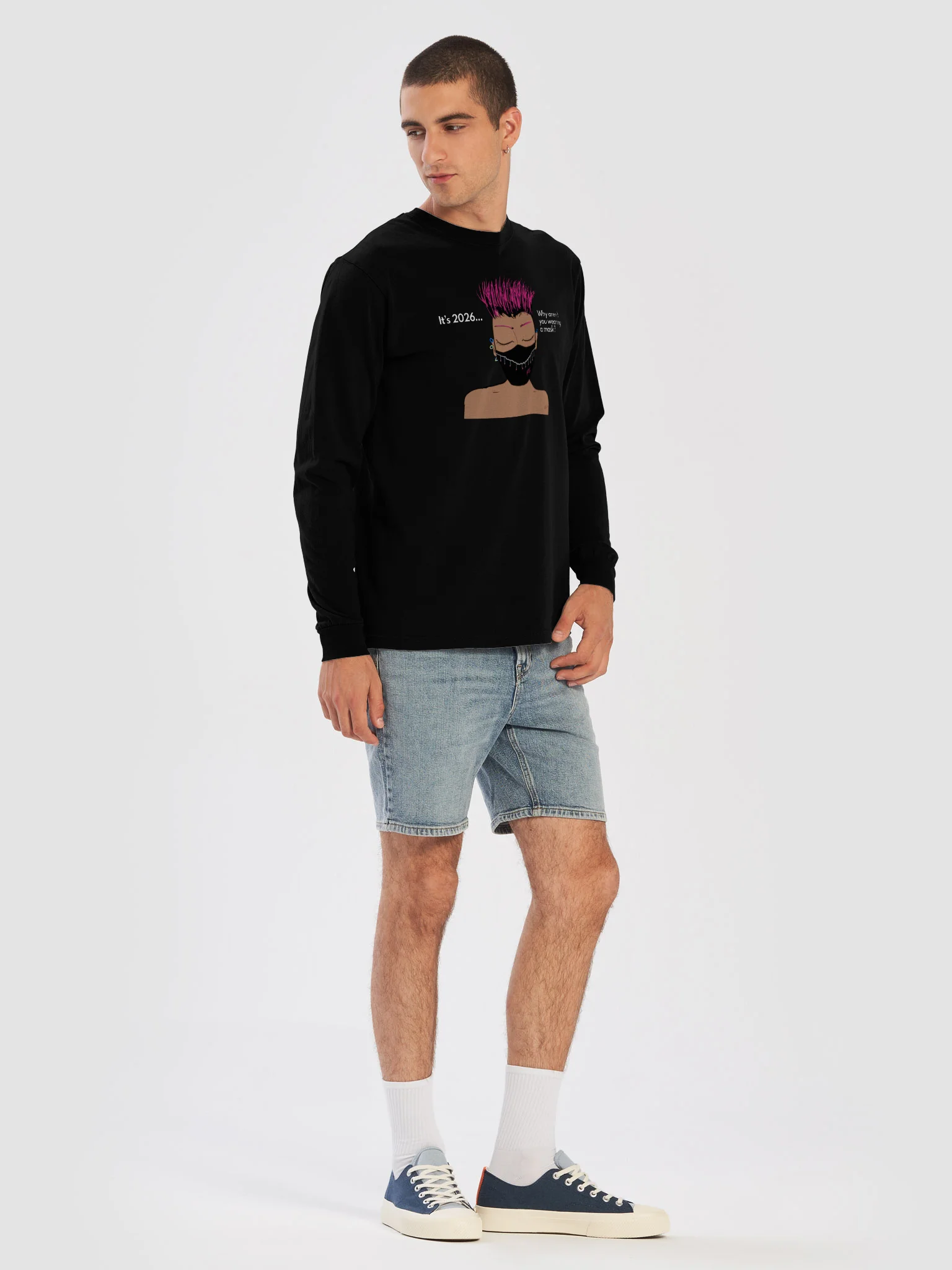 The Real Question long sleeve tee product image (38)