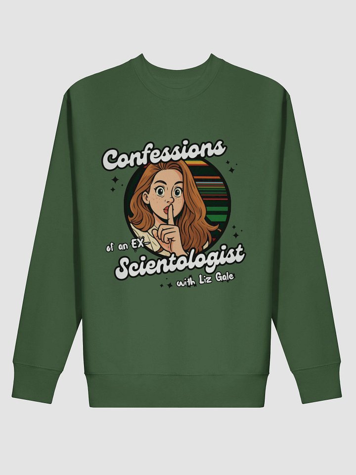 Confessions of an Ex-Scientologist Sweatshirt (hemp green) product image (2)