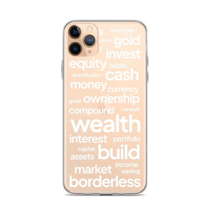 Wealth Builders Phone Case (White Text) product image (1)