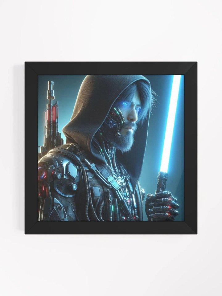 AI Generated CyberPunk Style Jedi-Hyper Realistic #1 product image (1)