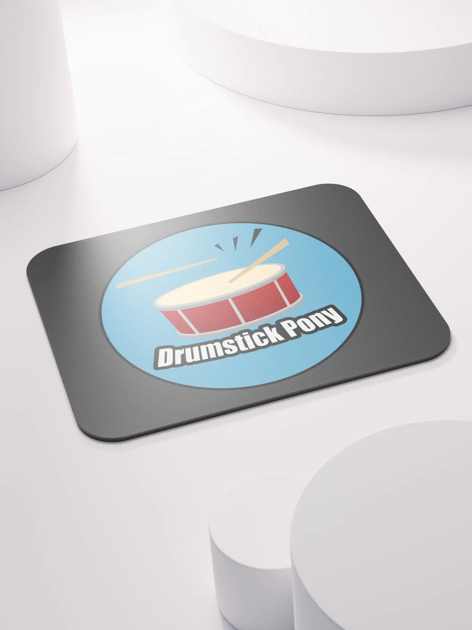 Drumstick Pony Logo Mouse Pad product image (1)