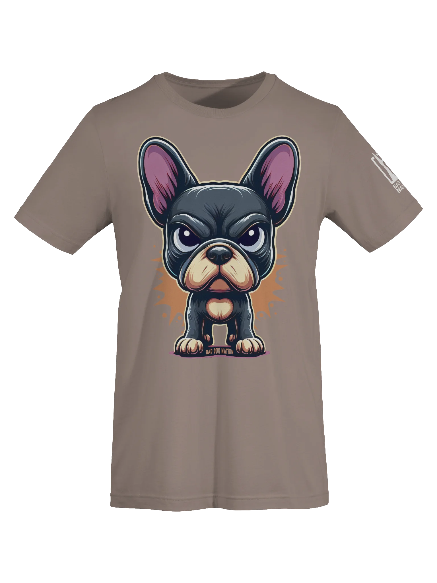 French Bulldog Angry Pup - Premium Unisex T-shirt product image (5)