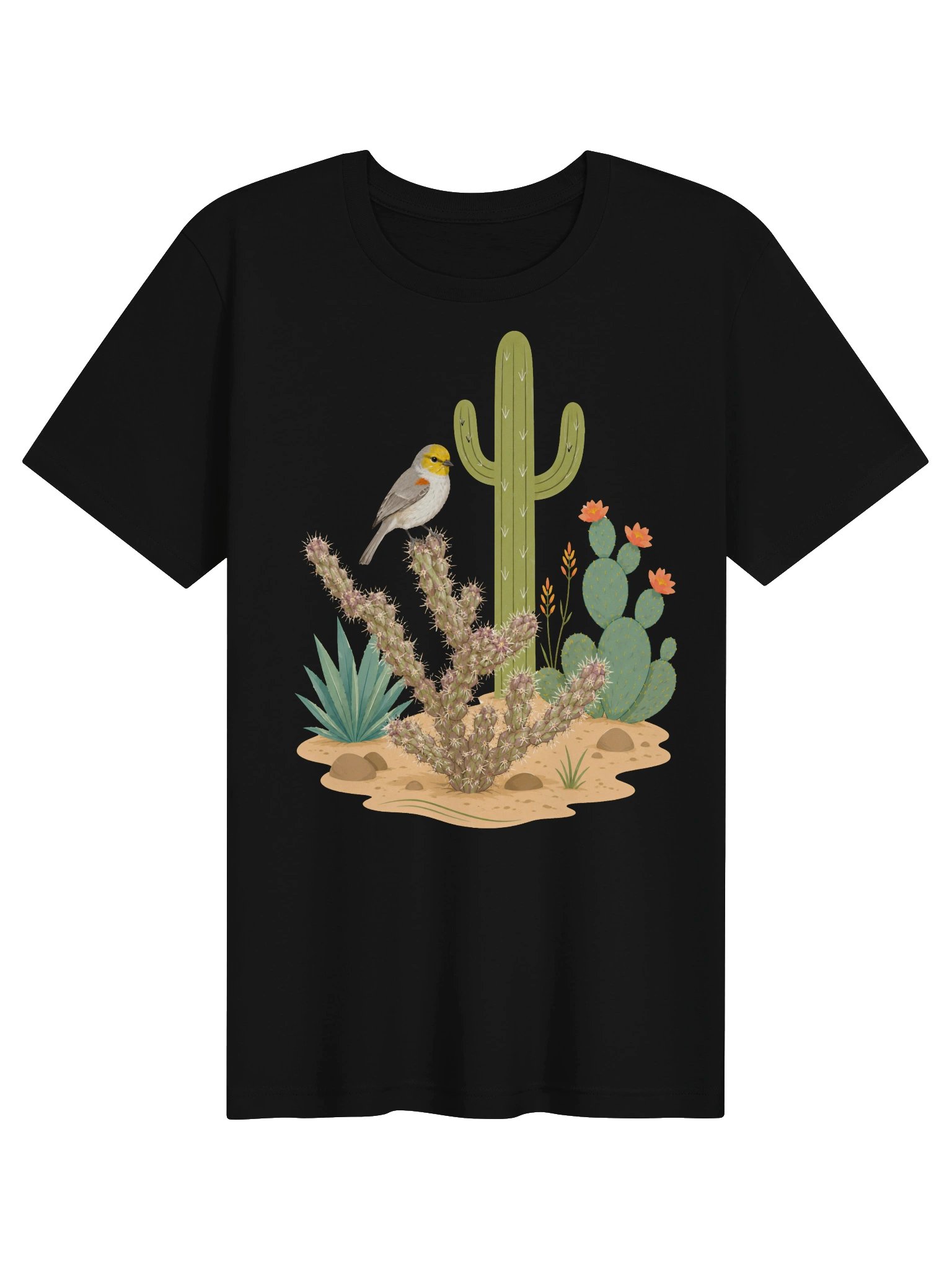 Desert Bird - Virdin & Cactus Tee product image (1)