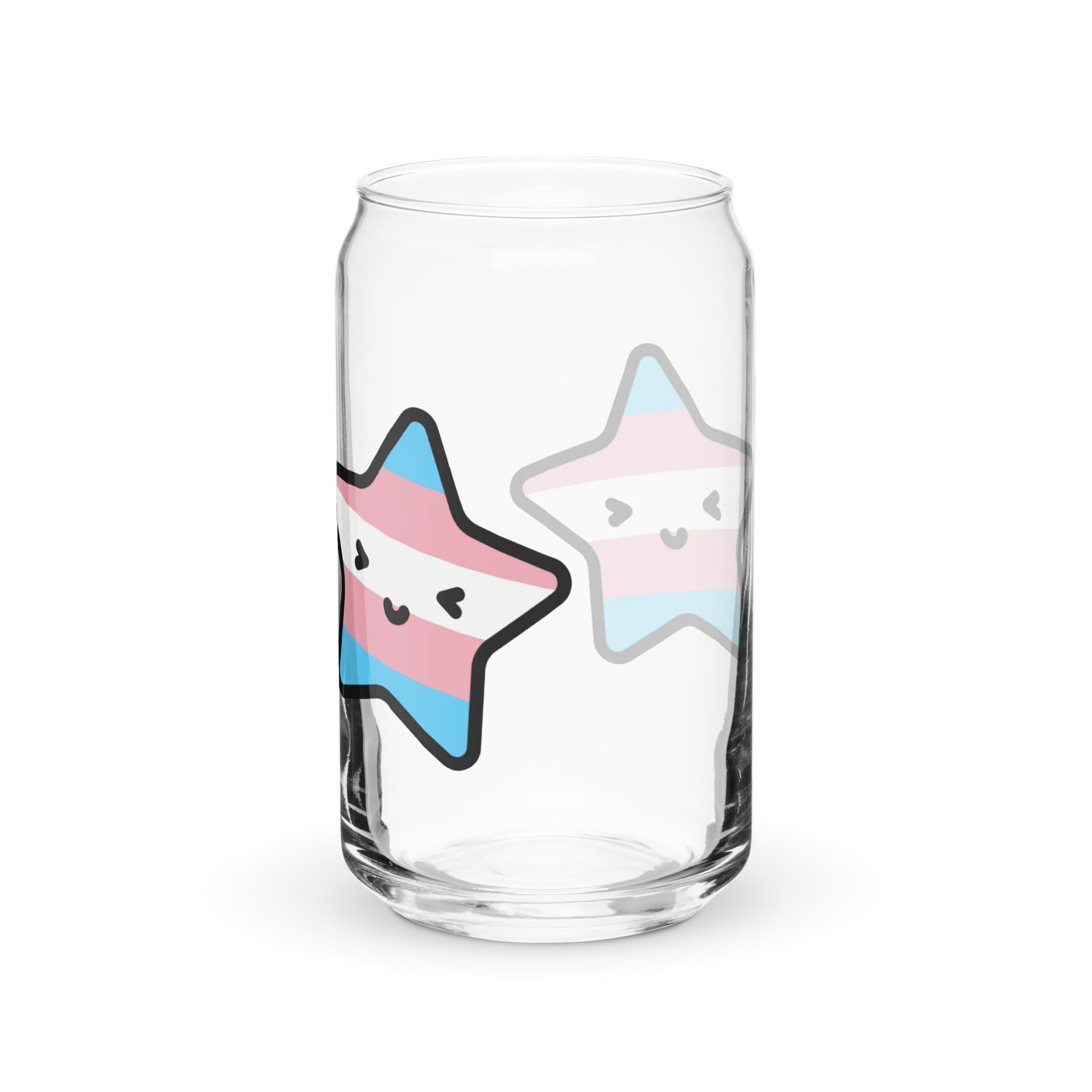 Can-shaped Lucy Trans Pride glass product image (7)