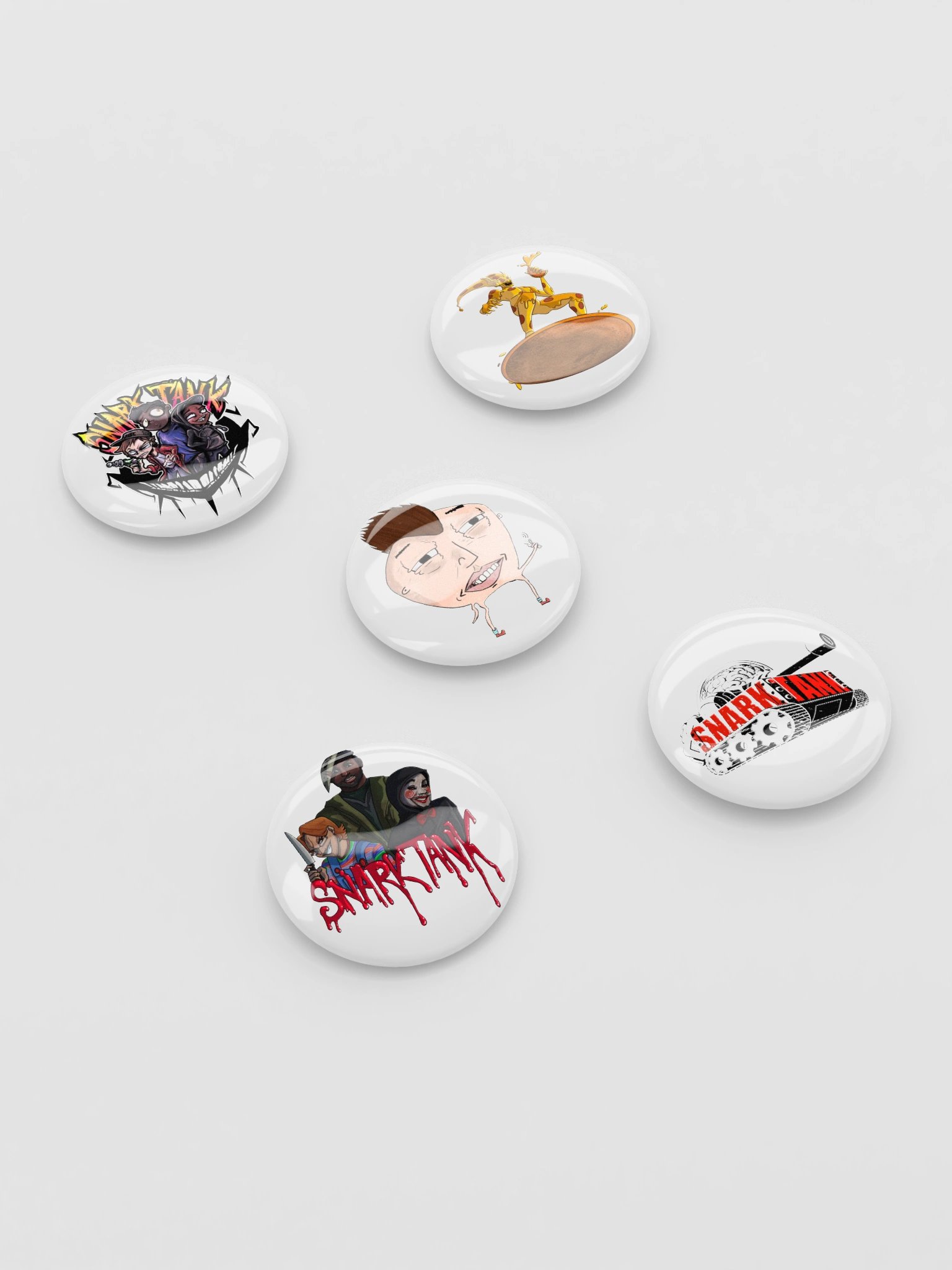 Snark Tank Button Set! product image (4)