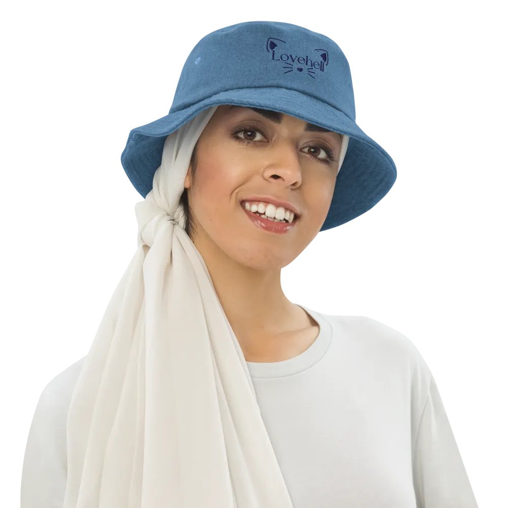 Lovehell Bucket Hat Blue product image (8)