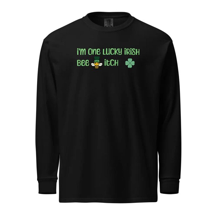 Lucky Irish Bee Itch Long Sleeve Shirt product image (1)