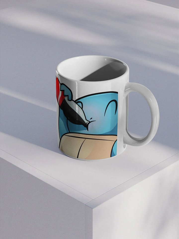 [AECORONA10] White glossy mug 2 product image (1)