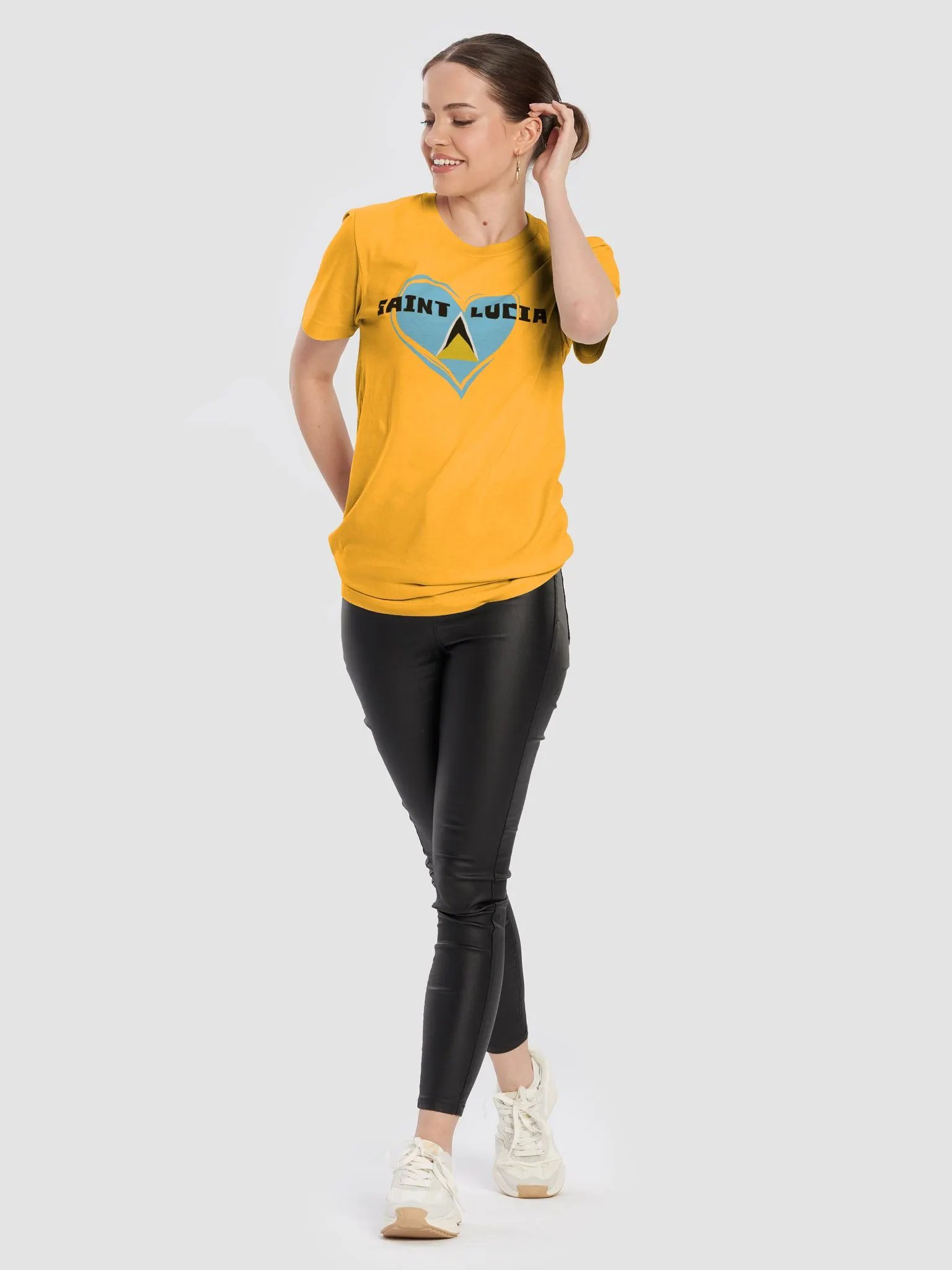 Saint Lucia Heart Tee product image (10)