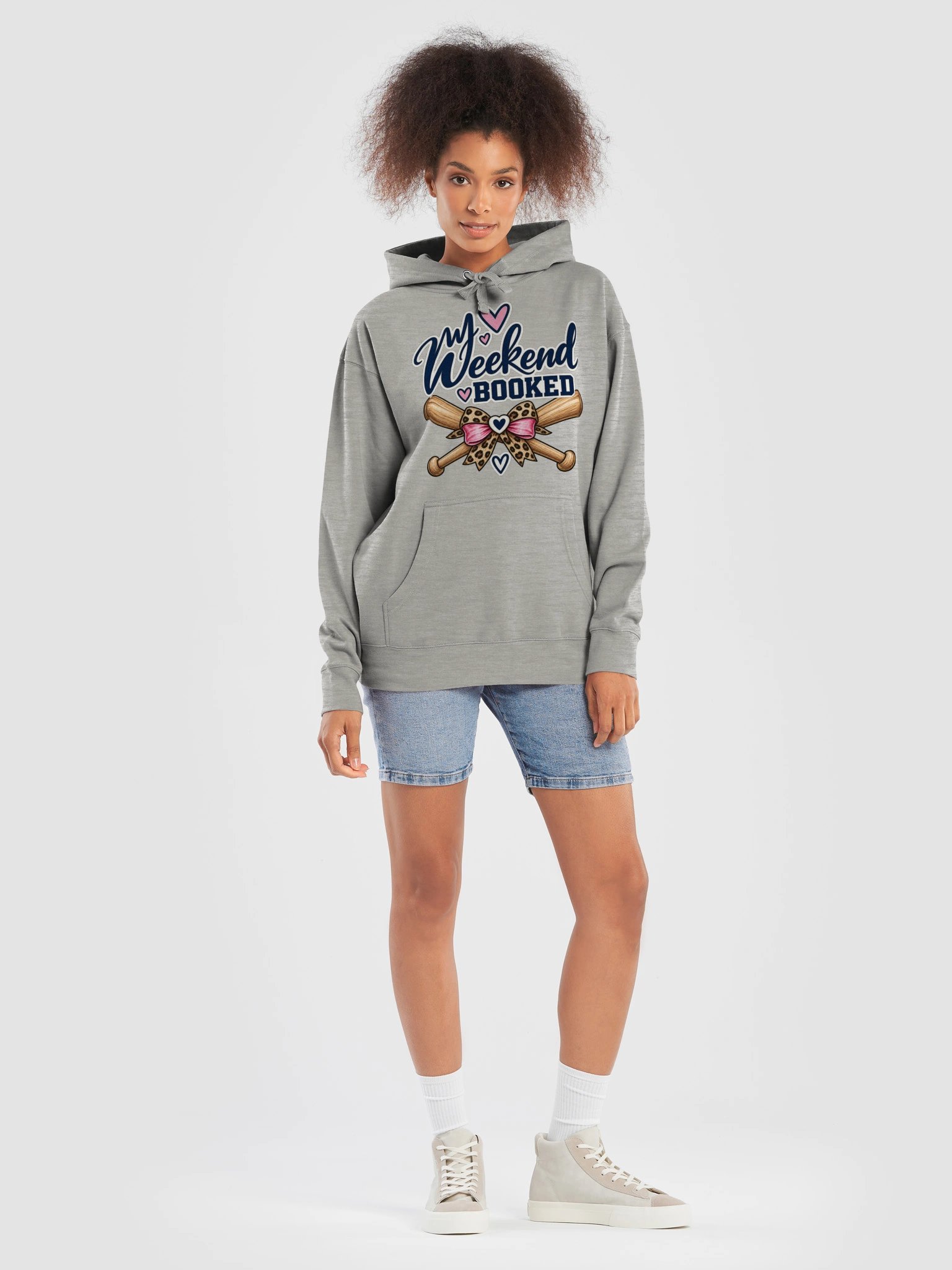 My Weekend Is Booked Ballfield Mom Hoodie | Baseball & Softball product image (7)
