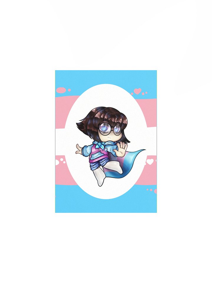 FemeyL0VE Trans Hero Pride Art Print product image (1)