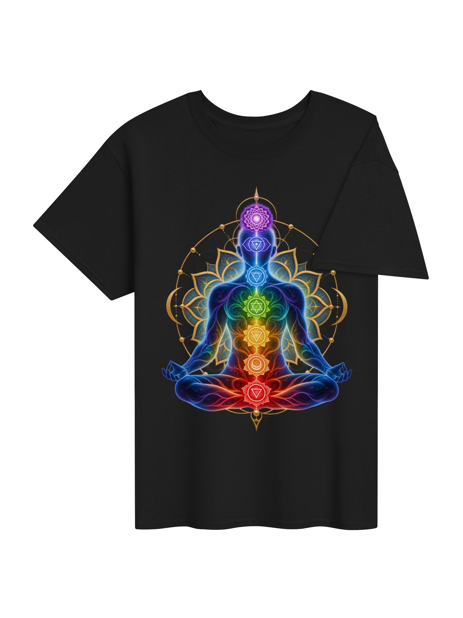 Chakra Map 1 - Unisex Gildan Heavyweight 100% Cotton T-Shirt product image (42)