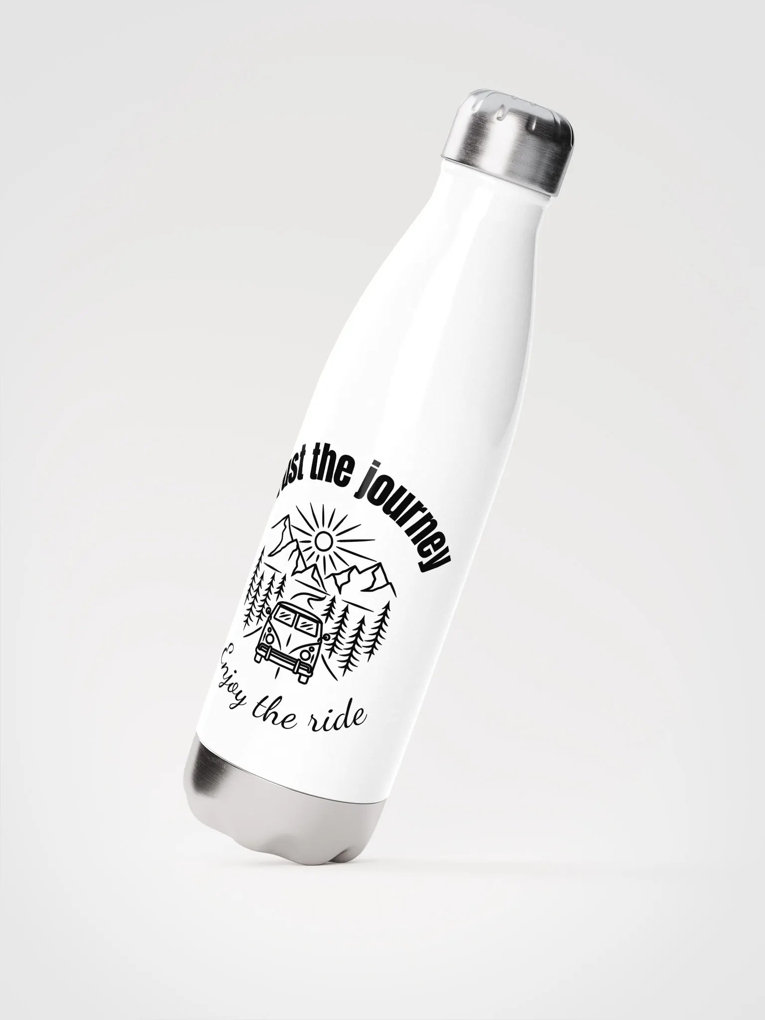 Trust the Journey — Enjoy the Ride | Mindful Insulated Water Bottle product image (2)