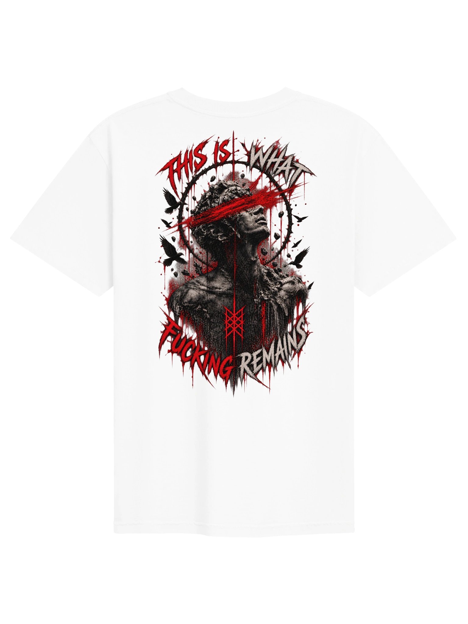 What Remains Tee (White) product image (2)