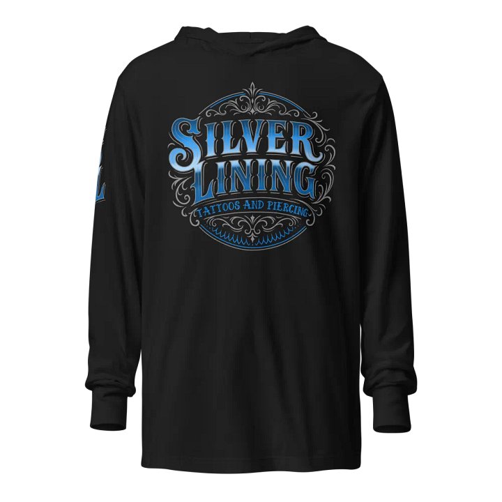 Silver Lining hooded long sleeve T product image (1)