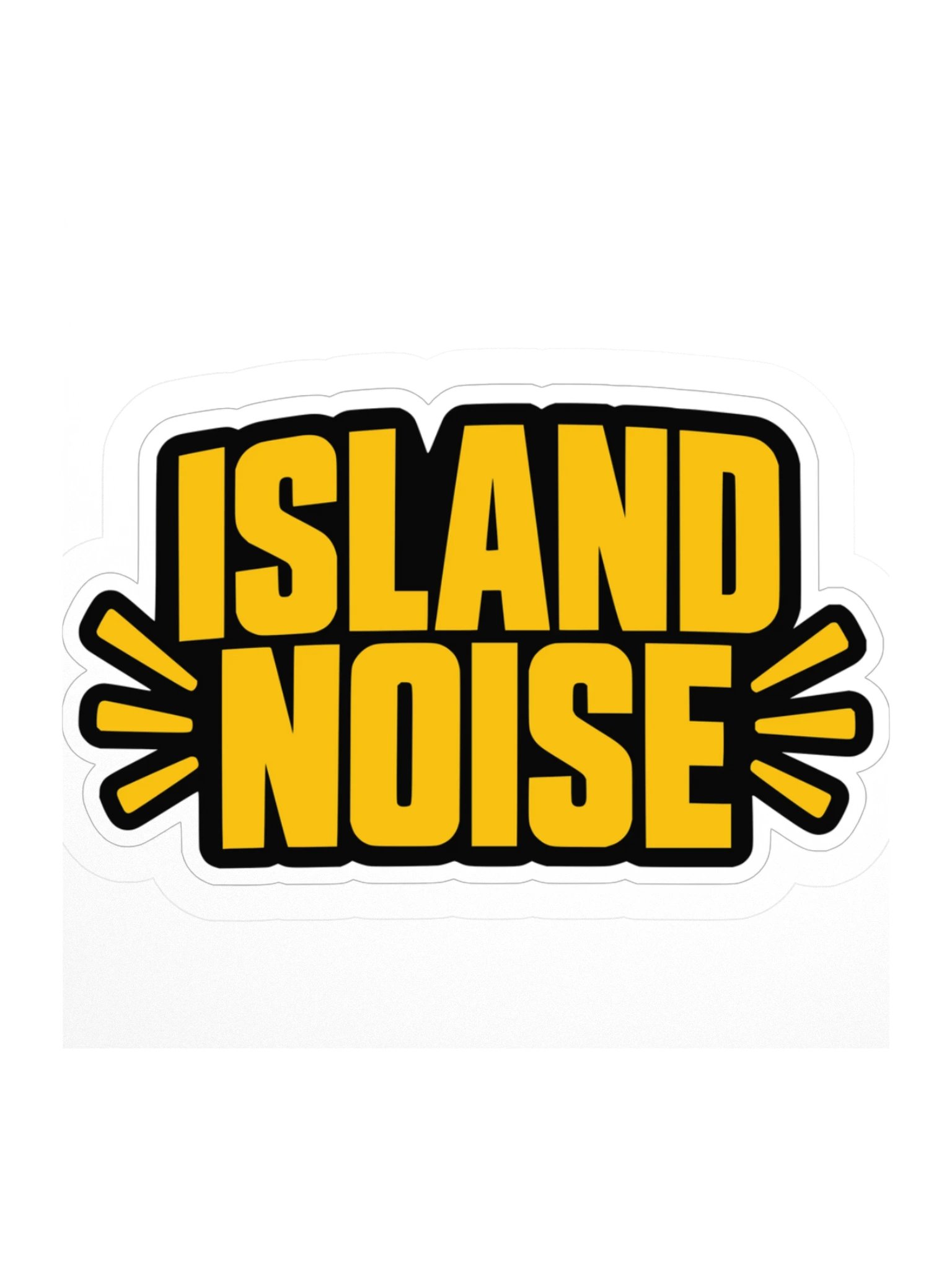 Island Noise — Kiss-Cut Sticker product image (1)