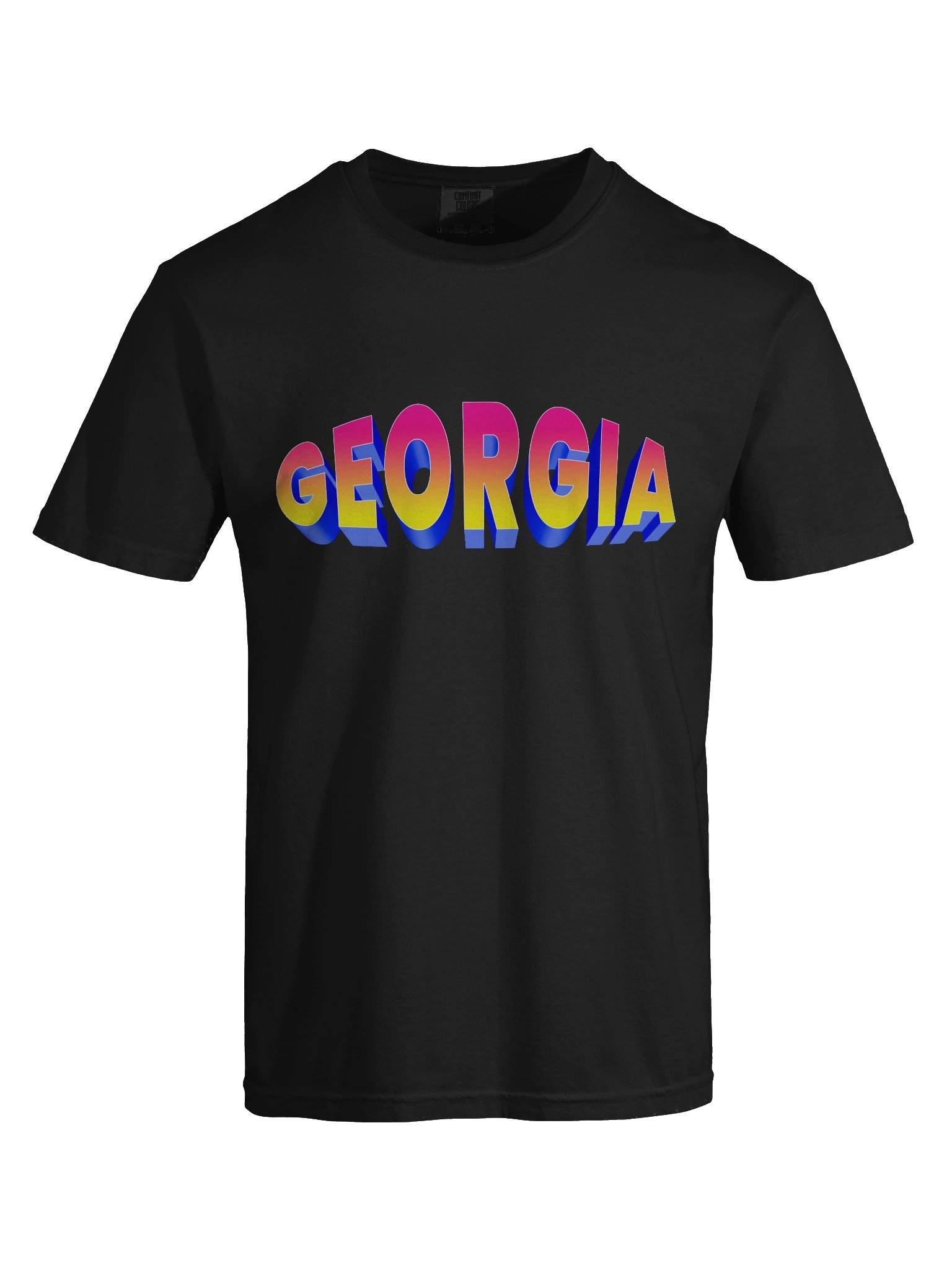 GEORGIA 3D Gradient Graphic Tee product image (7)