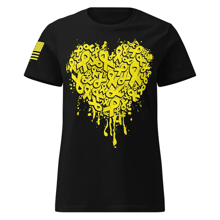 Bone Cancer: HEART Women's Fit product image (1)