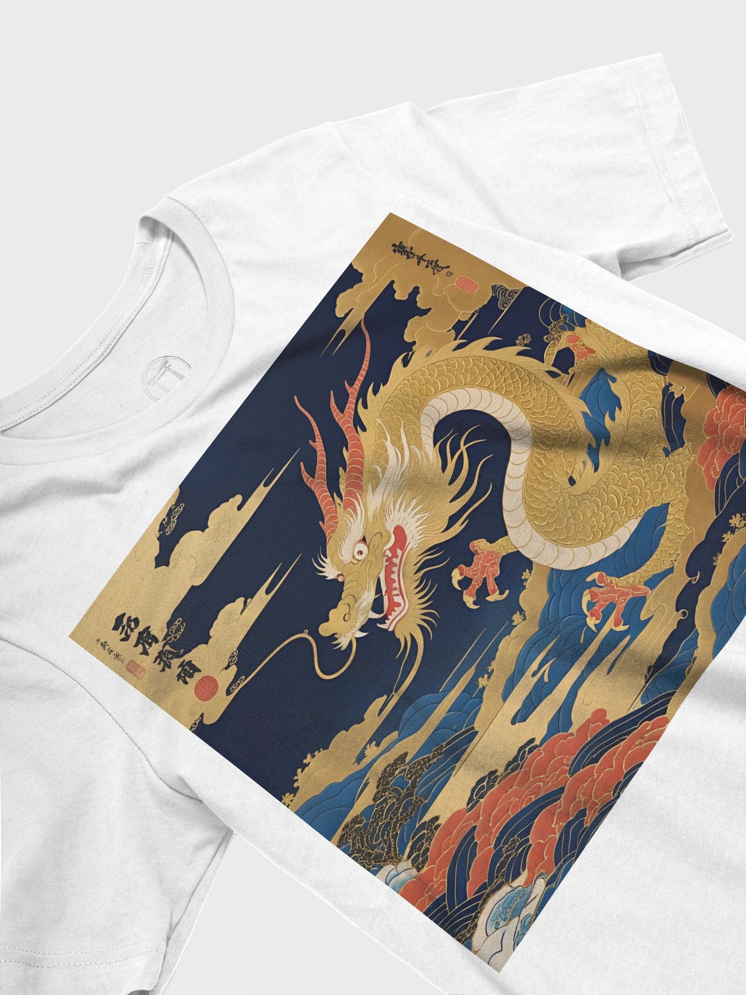 Ryoshin - Kinryū (Golden Dragon), Ancient Ryū Collection, T-Shirt, Front Design product image (5)