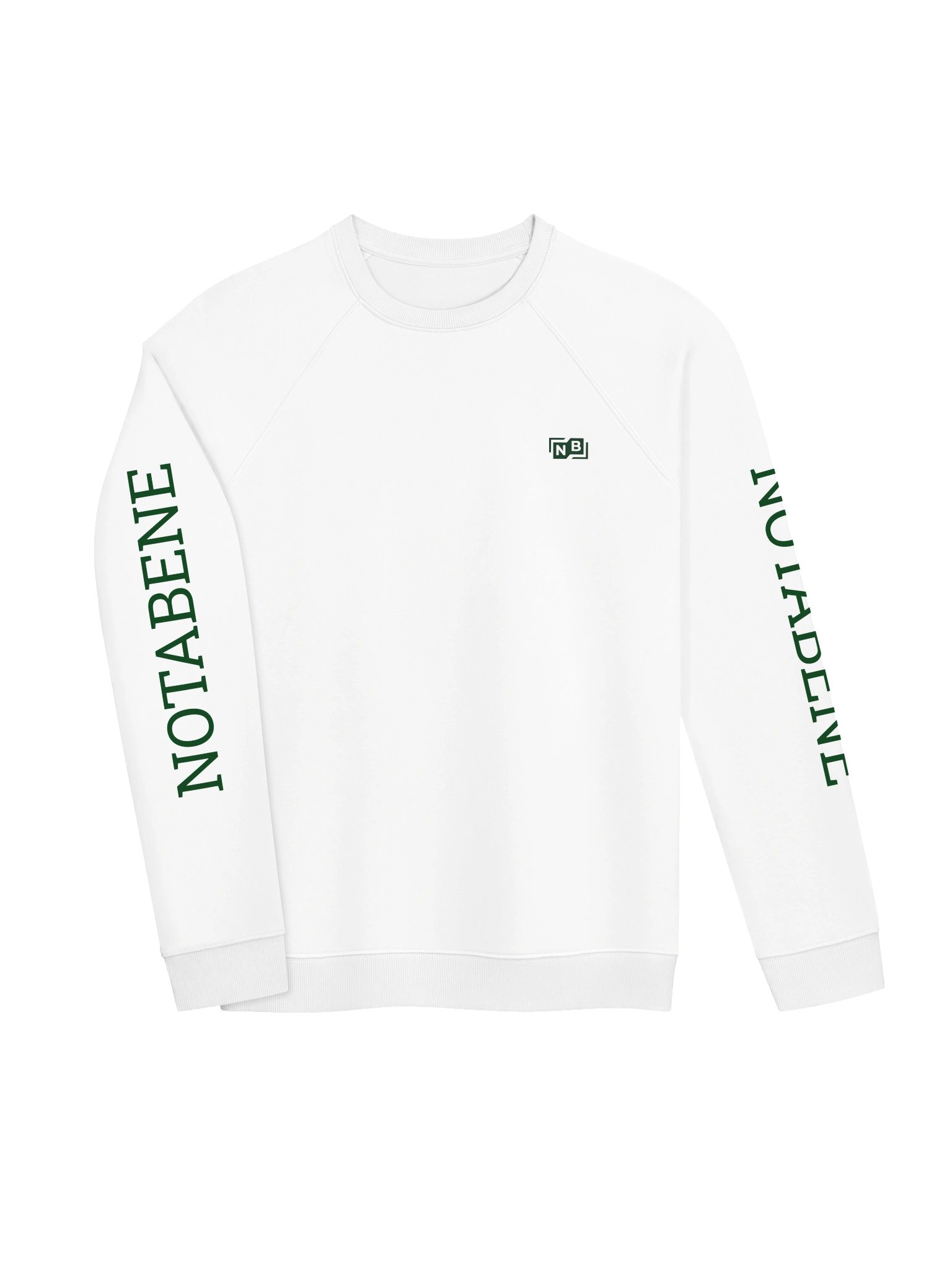 Notabene Minimal Logo Organic Raglan Sweatshirt product image (3)