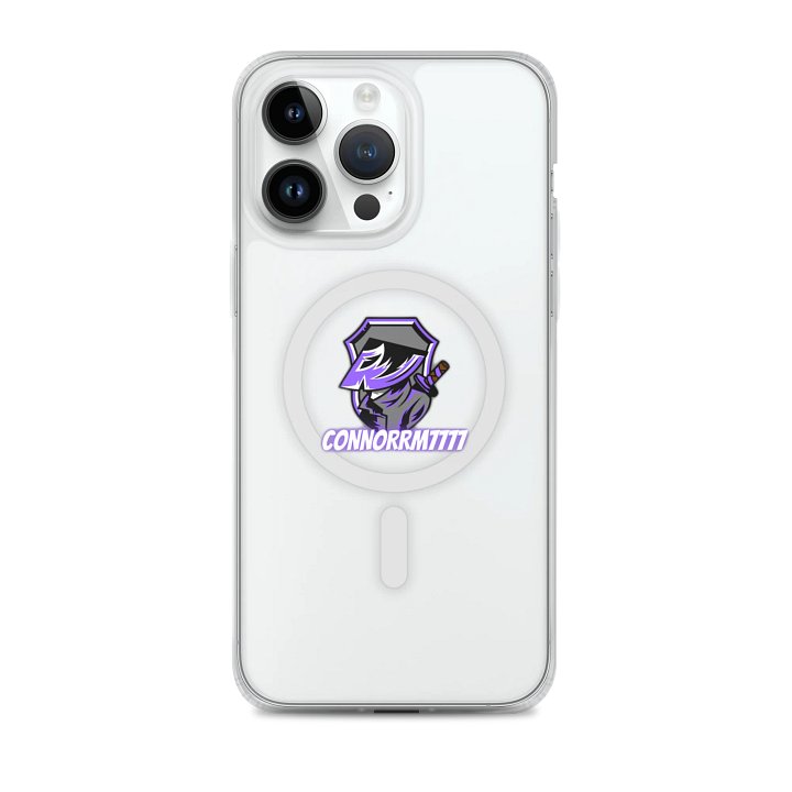 ConnorRM7777 Logo Branded iPhone Clear Case product image (2)