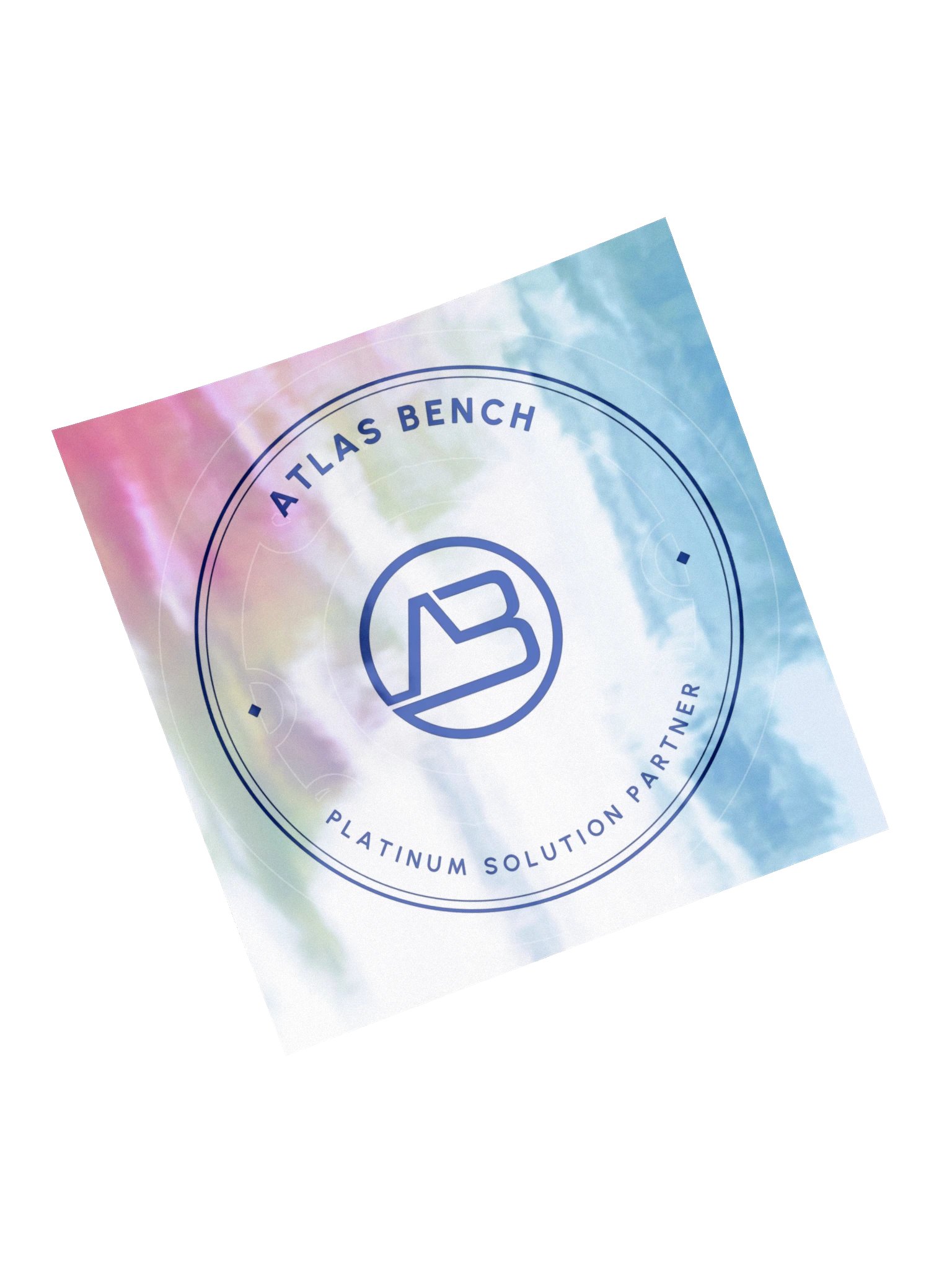 Atlas Bench Holographic Sticker product image (5)
