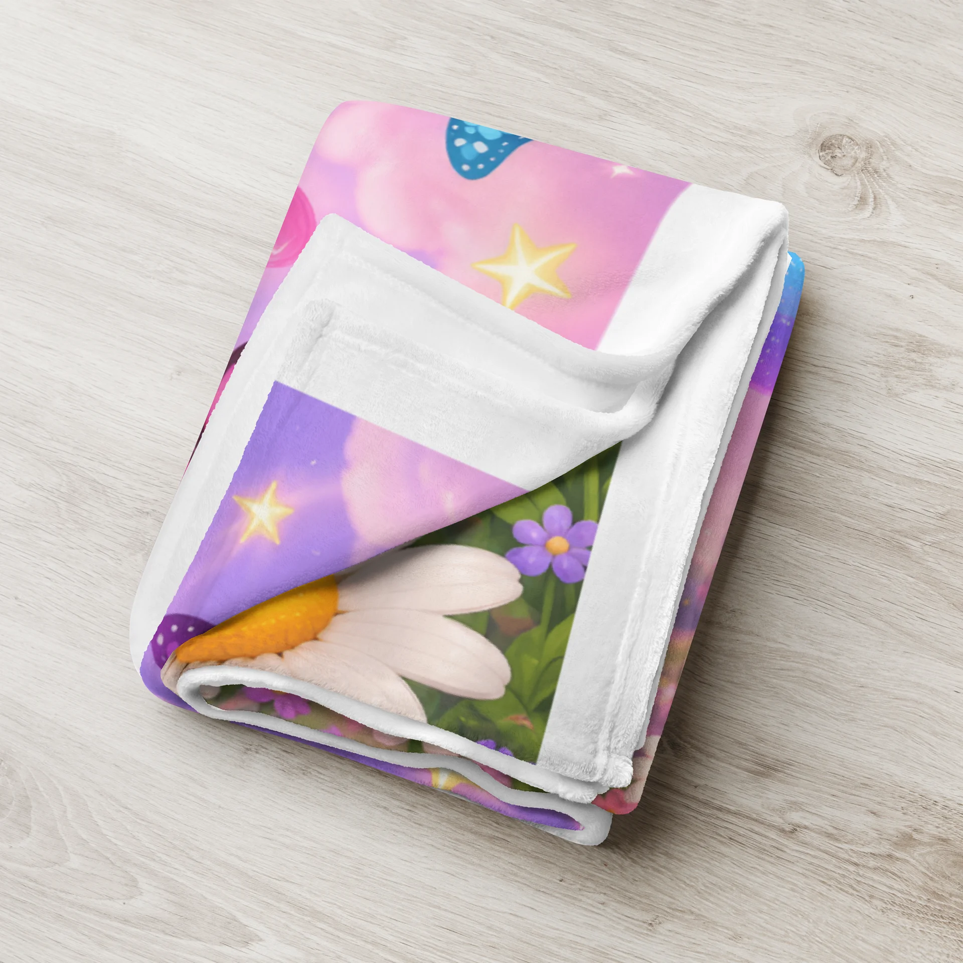 Kenni, Maddi & Biscuit Rainbow Adventure Throw product image (4)