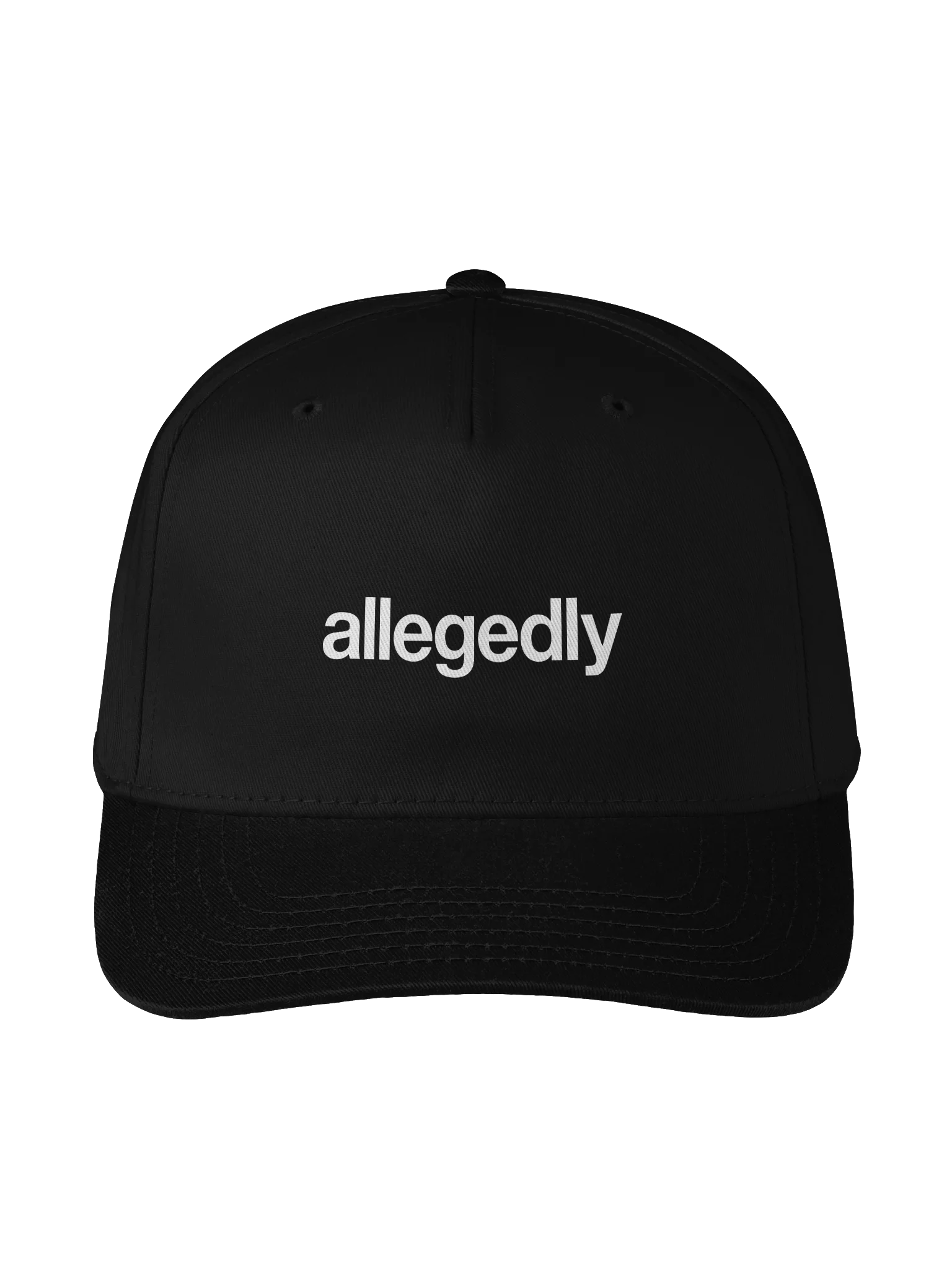 Allegedly Snapback Hat B / W product image (1)