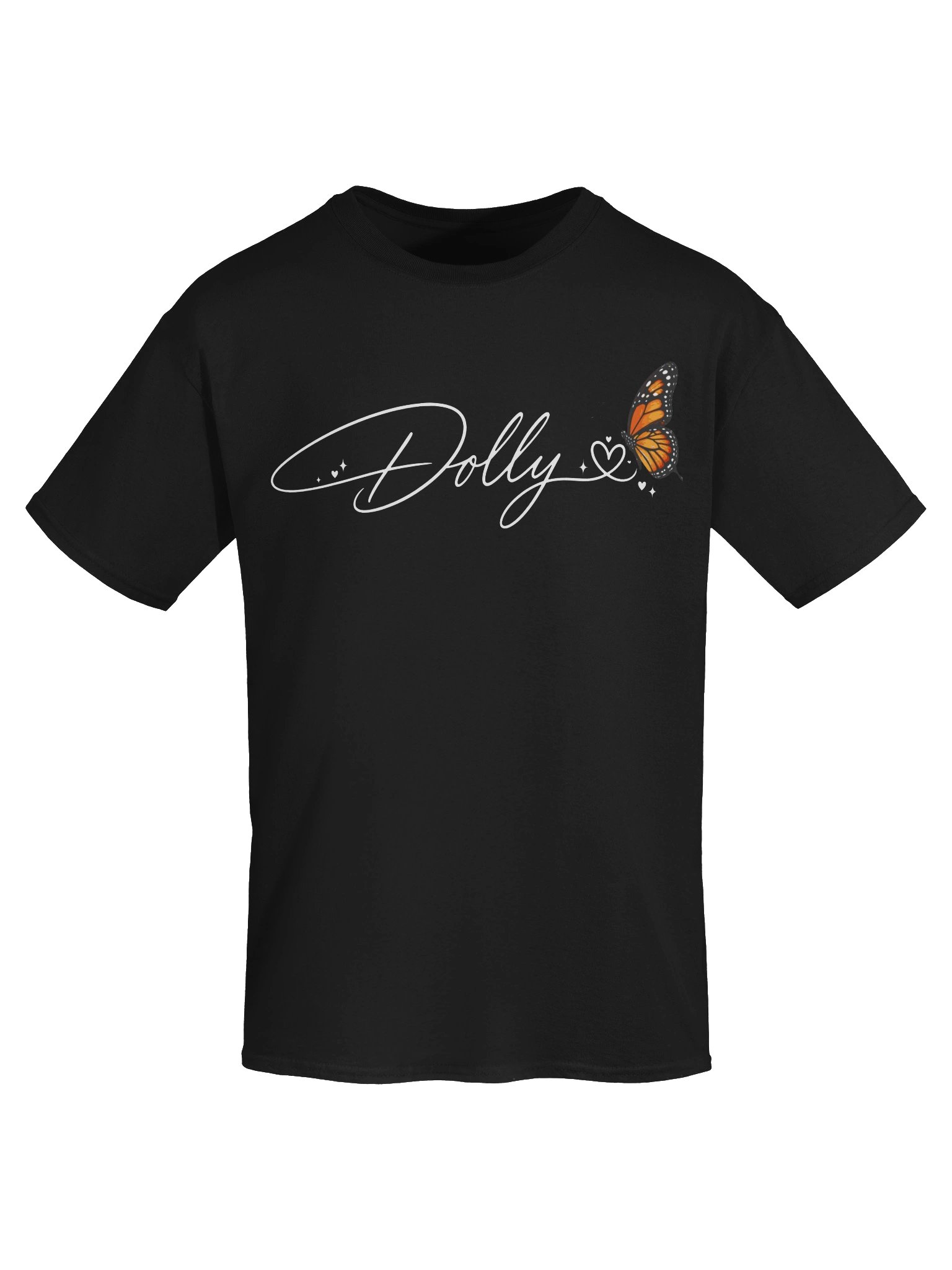 Dolly Signature Encircled by Butterfly T-Shirt | Vintage Signature Tee, 1946 - 2026 Country Music Tribute T-Shirt, Western Country Fan Gift product image (4)