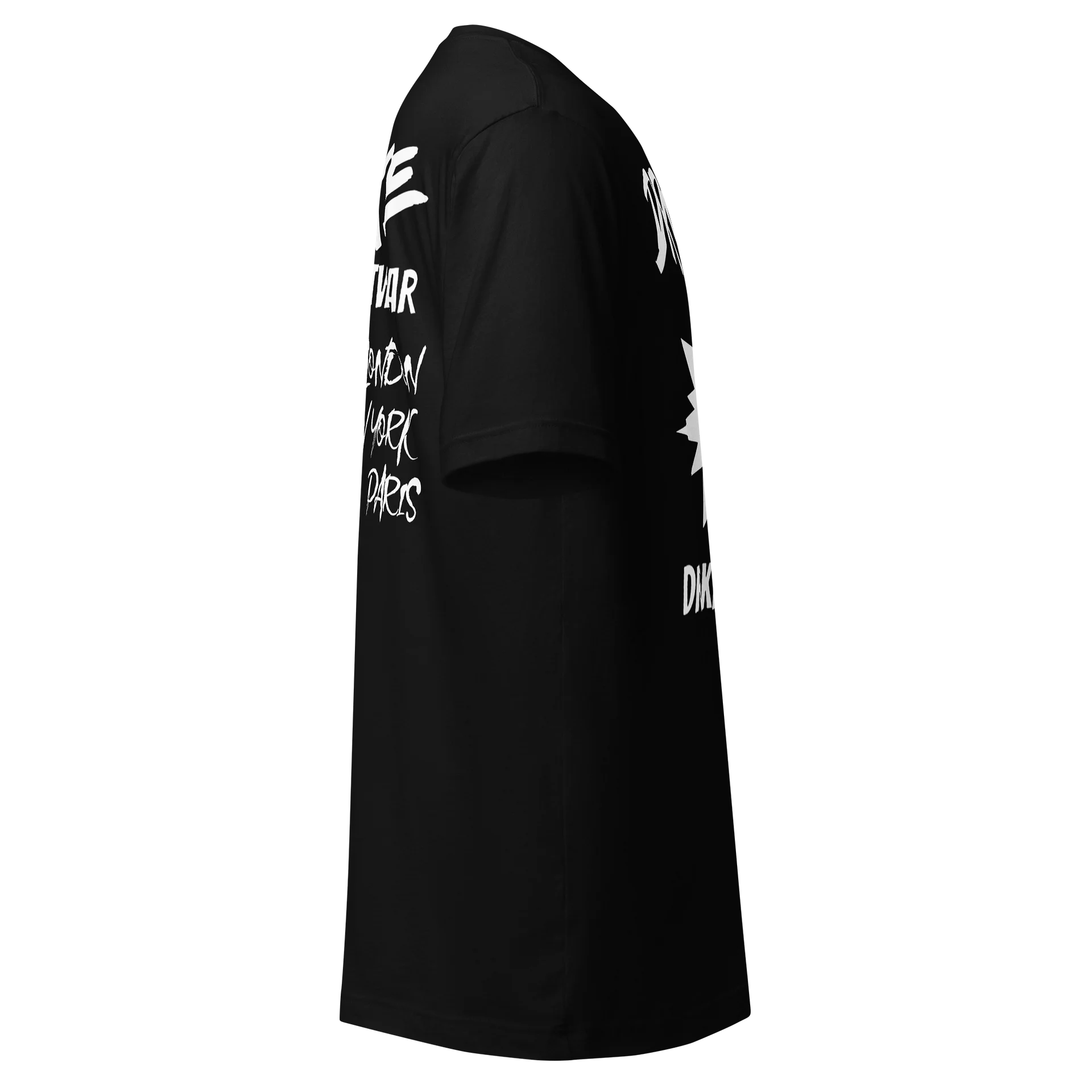 DROKE - White BANG Design T-shirt product image (2)