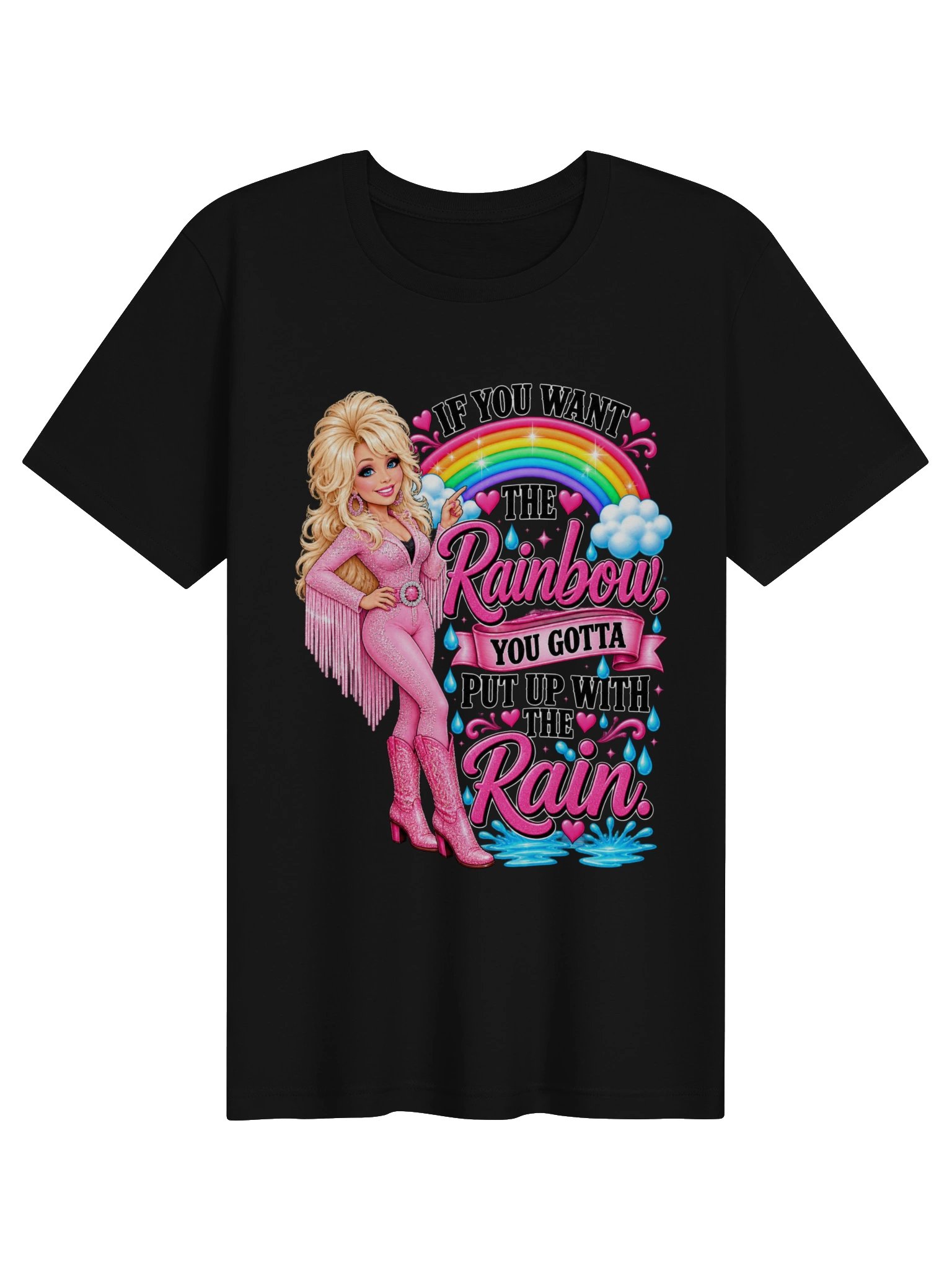 Rainbow After the Rain Graphic Tee product image (3)