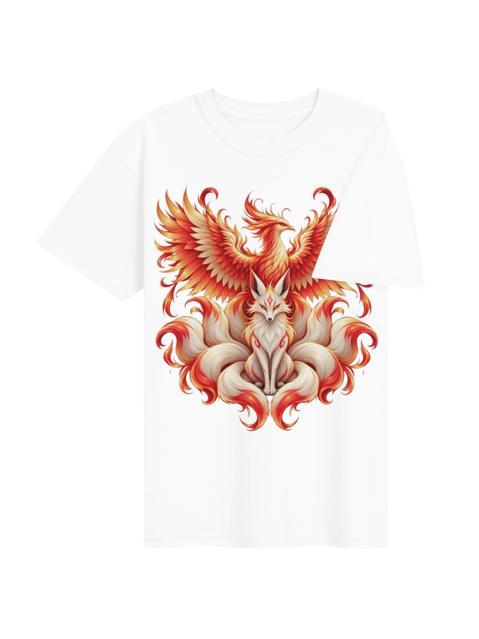 Kitsune and Co Logo Winter T-shirt product image (4)
