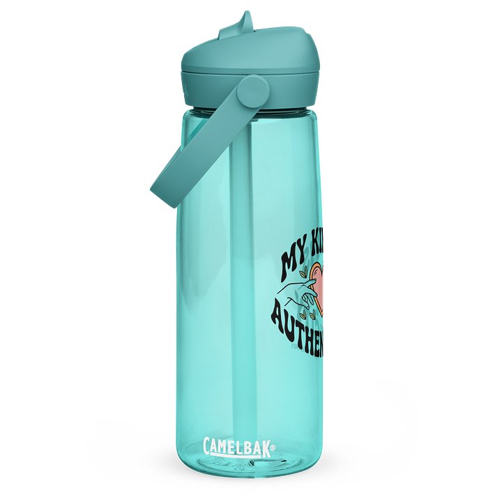 “My Kink Is Authenticity” Cove Flip Straw Water Bottle product image (1)