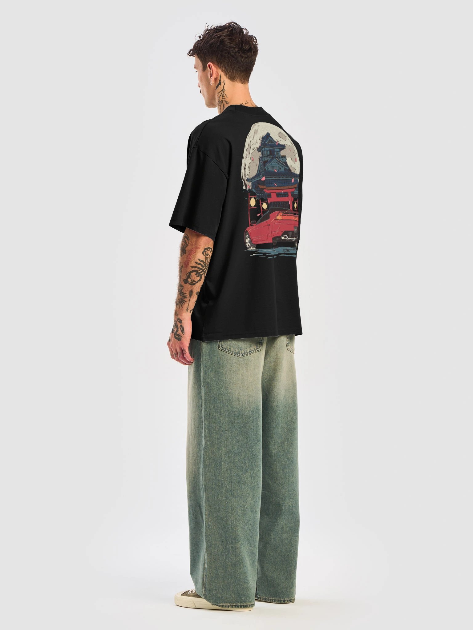 NSX OVERSIZED T-SHIRT (BACK PRINT) product image (3)