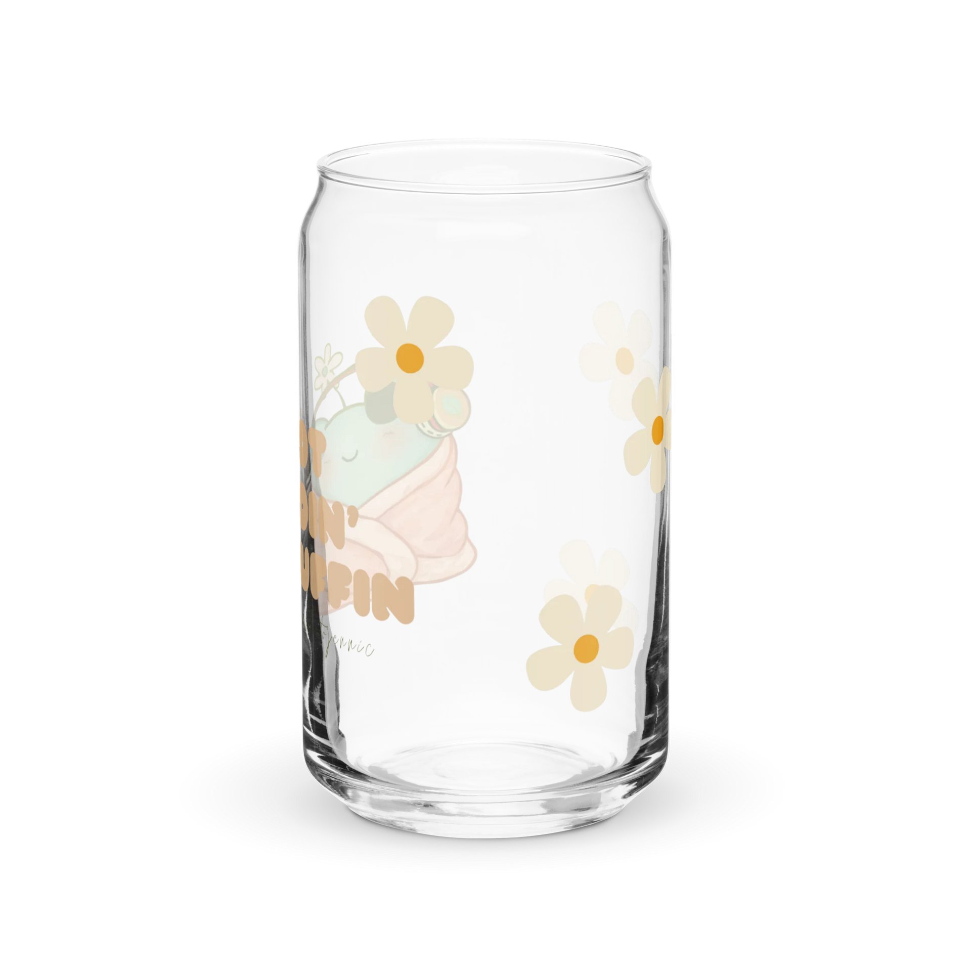 Not Doin' Nuffin Glass Cup product image (7)