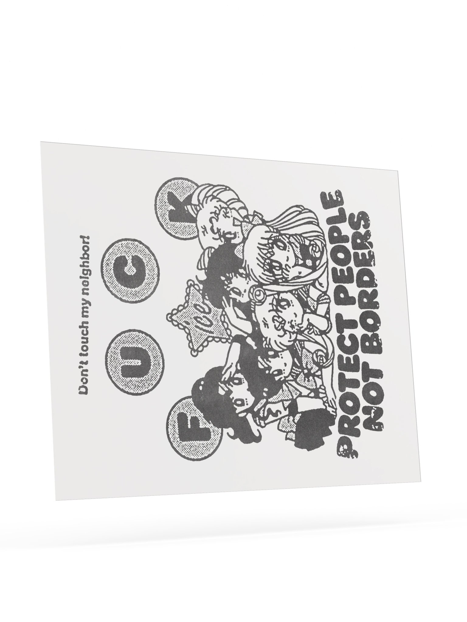 PROTECT PEOPLE ! Art Print. product image (9)