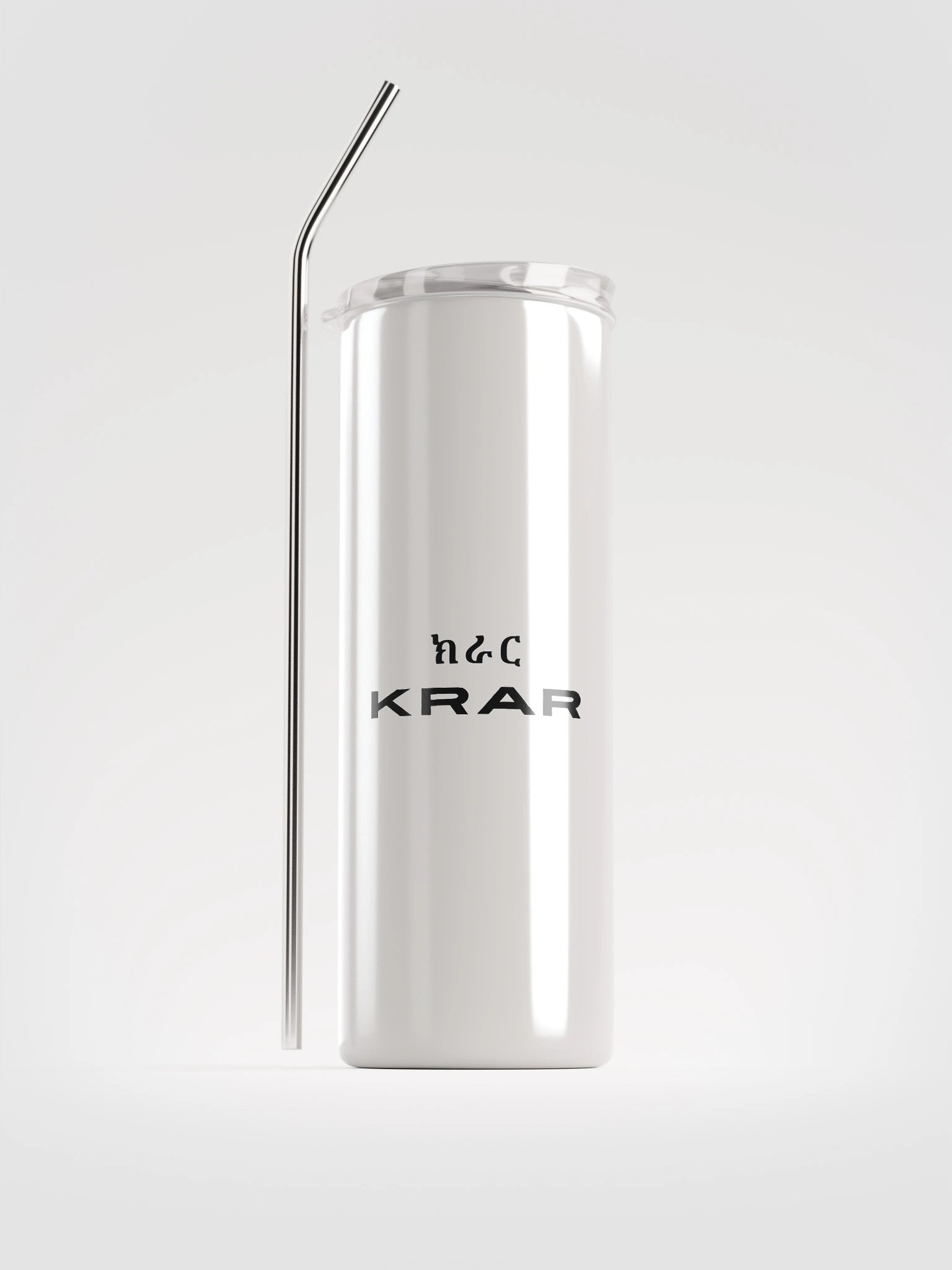 KRAR Geʽez Stainless Steel Tumbler product image (1)