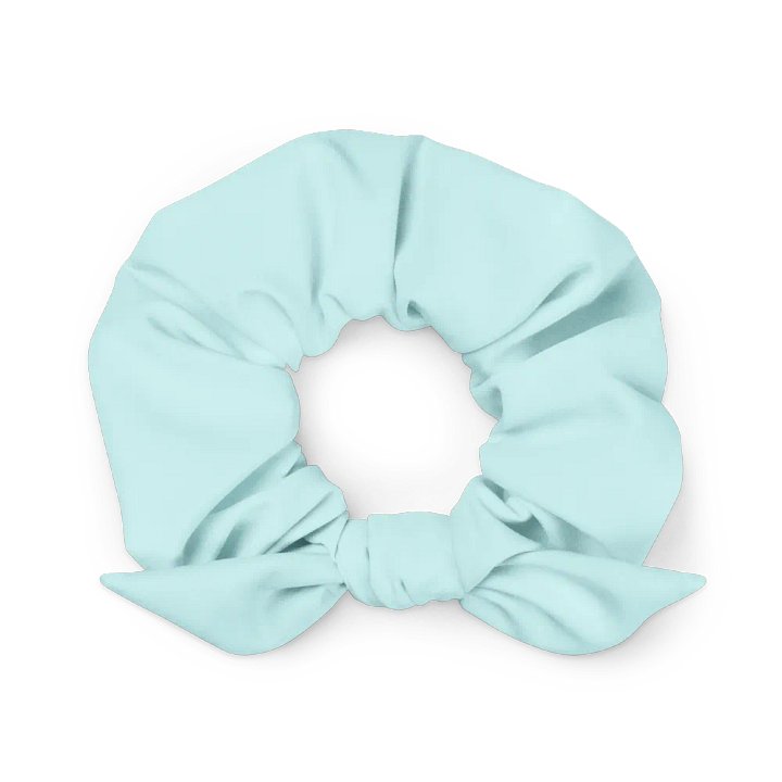 Pale Turquoise Scrunchie product image (2)