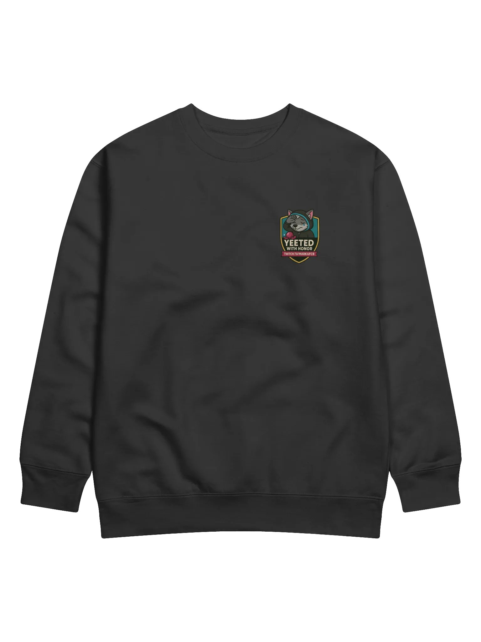 "YEETED WITH HONOR" SWEATSHIRT – Official Stream Mascot Edition product image (6)