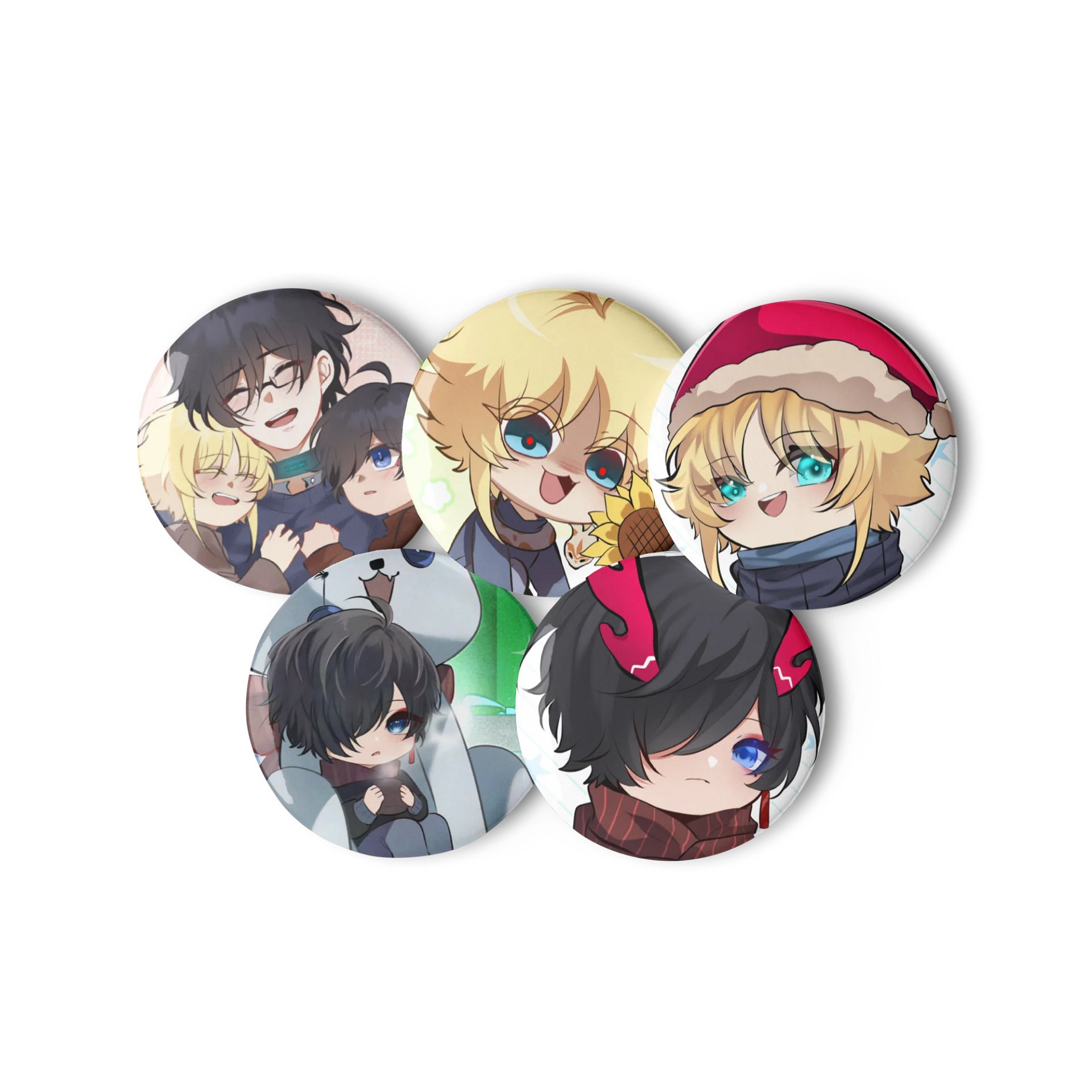 Rebirth Set of Pin Buttons product image (3)