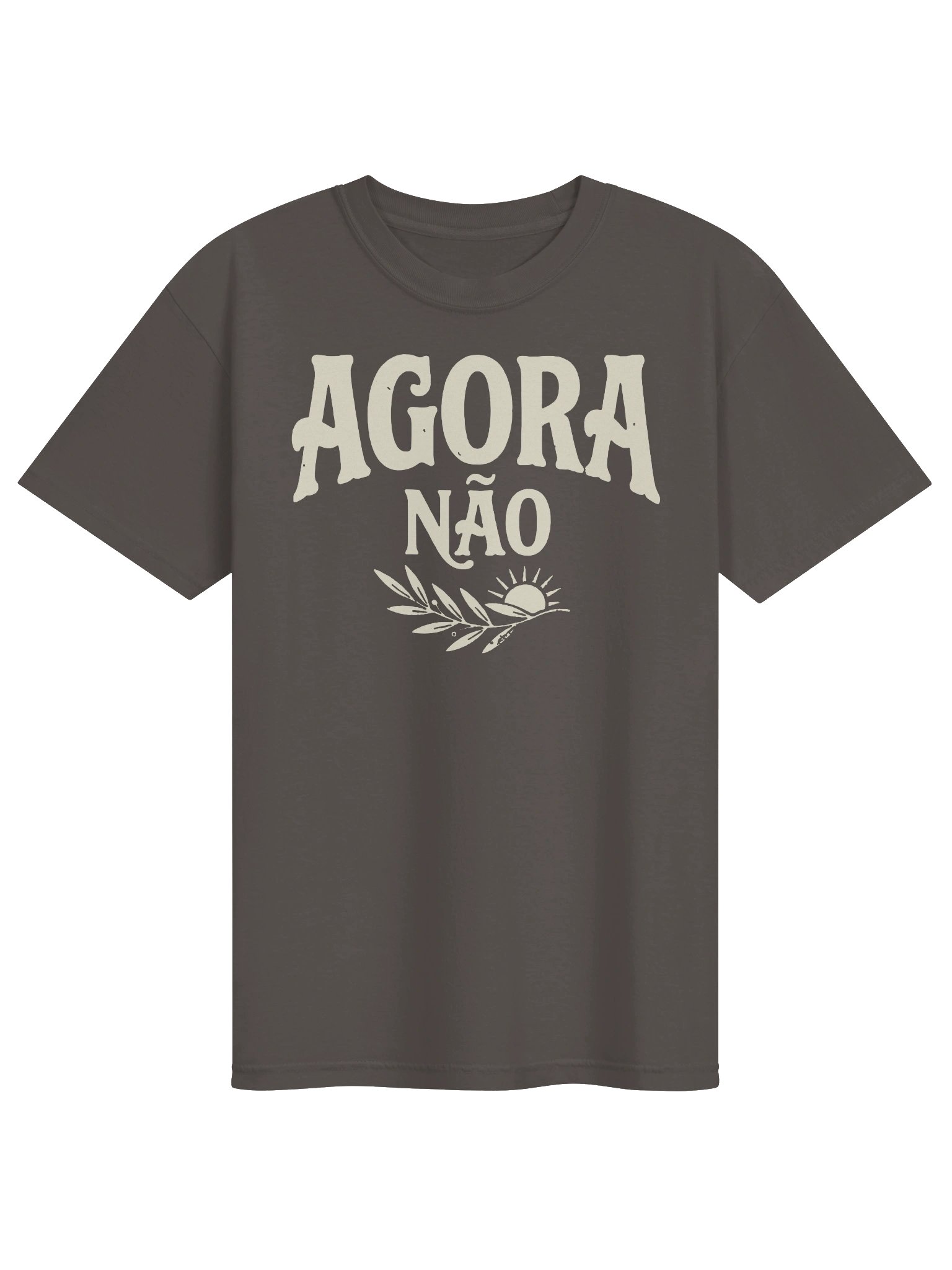 Agora Não Olive Branch Portuguese mens Shirt product image (19)