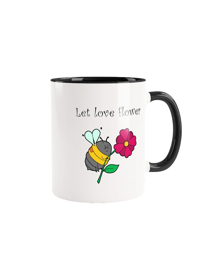 Let Love Flower Ceramic Mug product image (2)