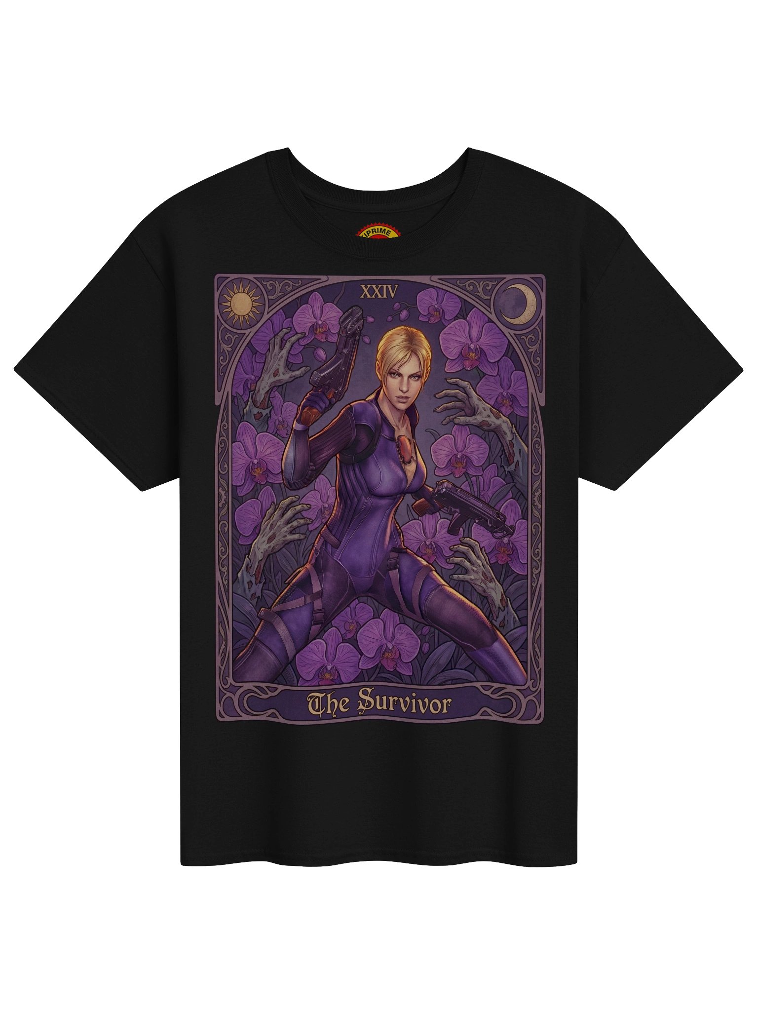 Resident Evil 5 Jill Valentine Comic Art T-Shirt product image (1)
