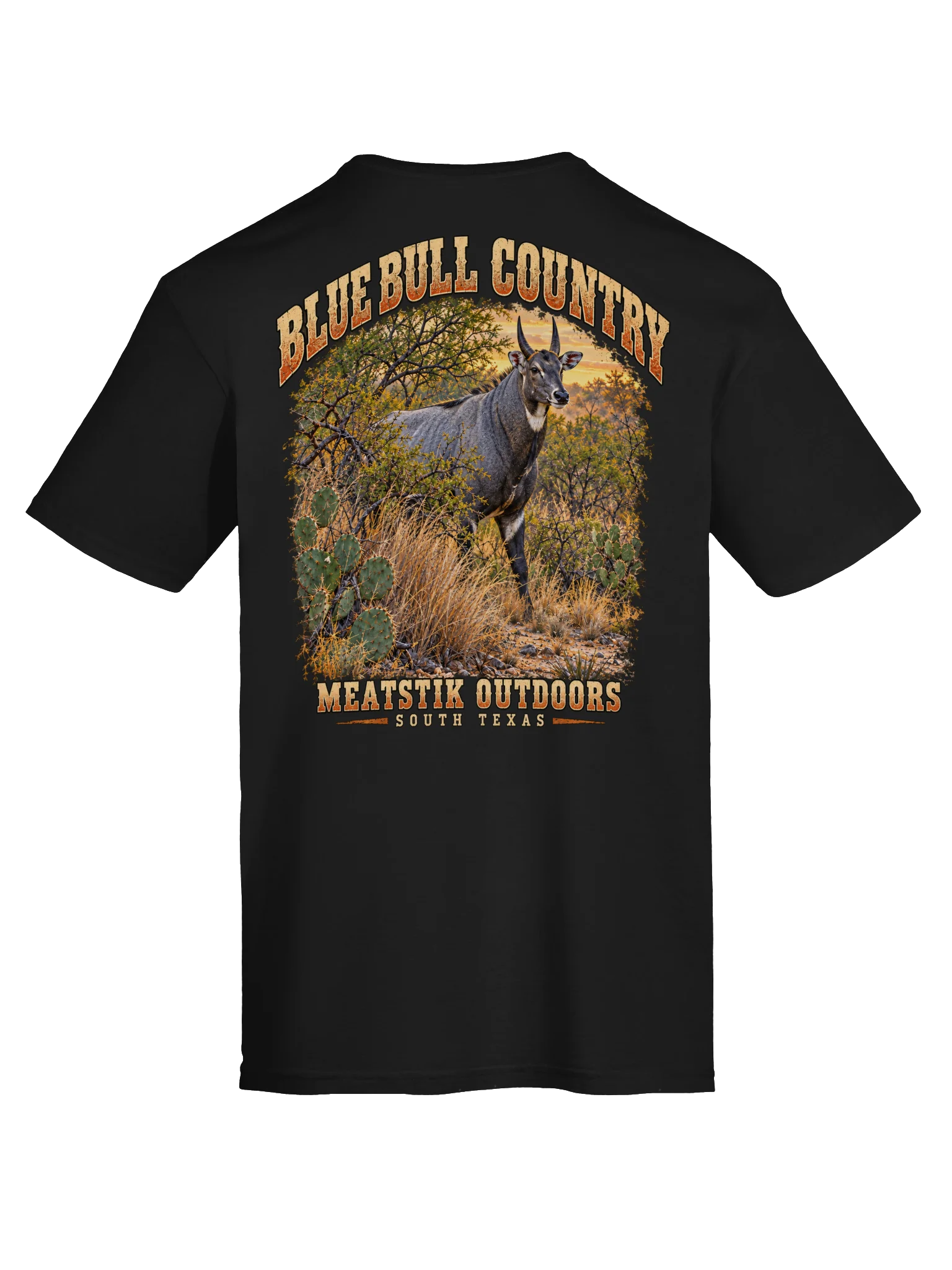 Blue Bull Country – South Texas Tee product image (1)