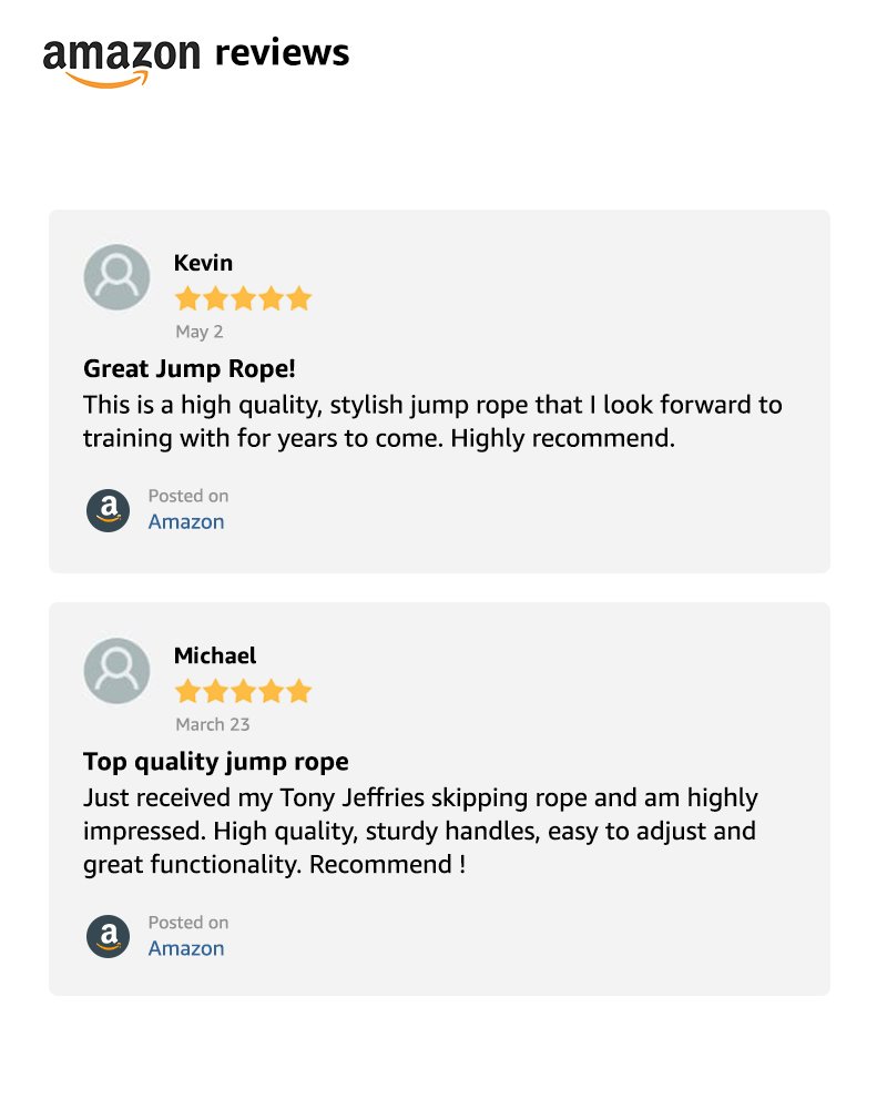 2.0 Speed Jump Rope By Tony Jeffries 2026 NOW IN STOCK product image (7)