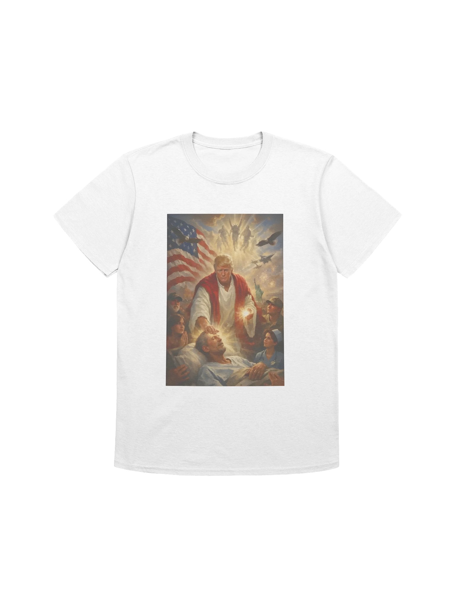 Trump Jesus Epstein Shirt product image (1)